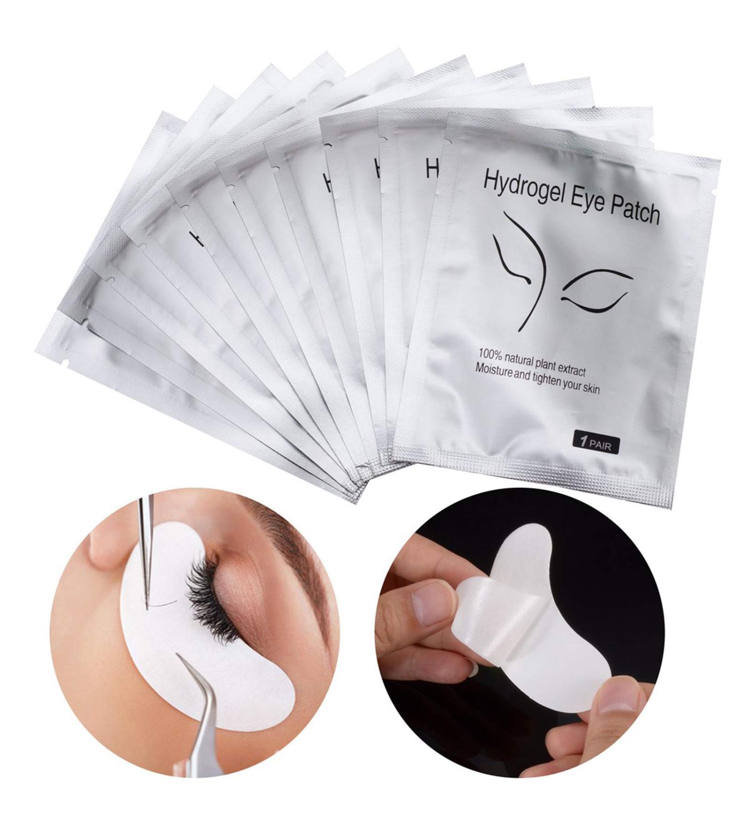 Eyelash Pads | PChero Lint-Free Gel Eye Pads for Extensions | 50 Pairs | Moisturizing & Anti-Dark Circles - Buy Online on GoSupps.com