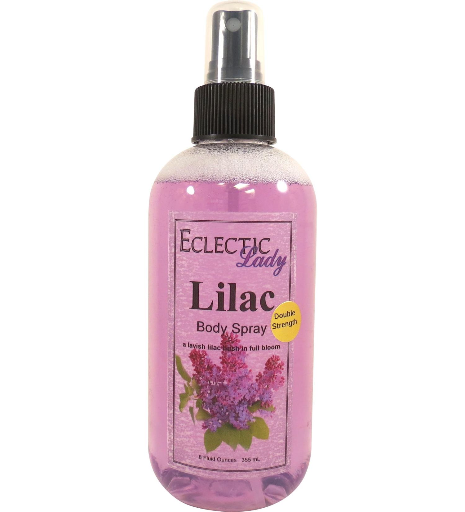 Lilac Body Spray for Women 8 Oz (Double Strength) Mist with Long-Lasting Fragrance Light Floral Scent for Spring & Summer Sweet Fresh & Powdery Perfume Refreshing Aroma with Woodsy Tone For Double Strength 8 Fluid Ounces - Buy Online on GoSupps.com