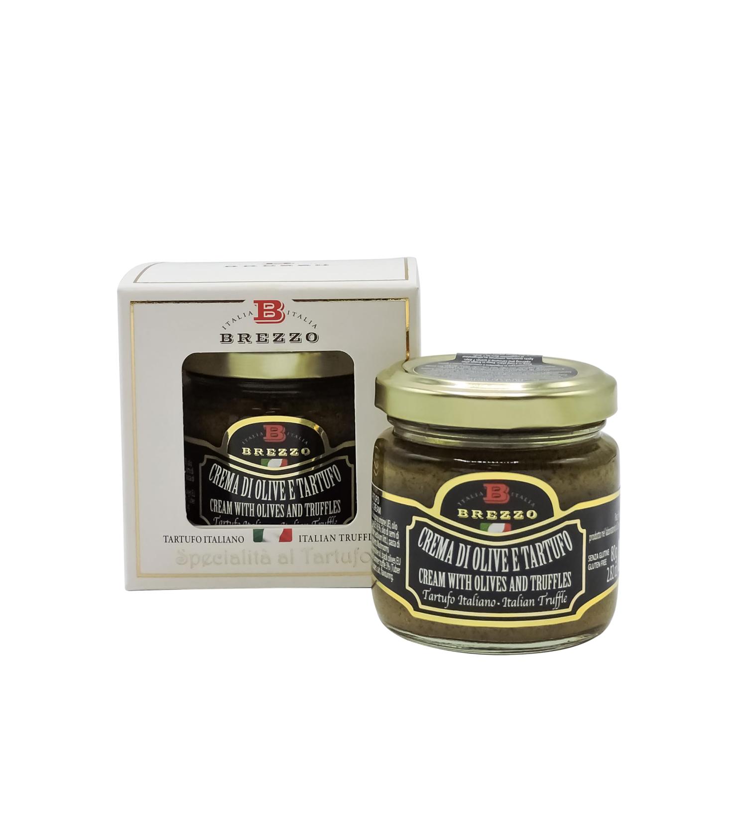Brezzo Specialties Cream of OLIVES and TARTUFO gr. 80