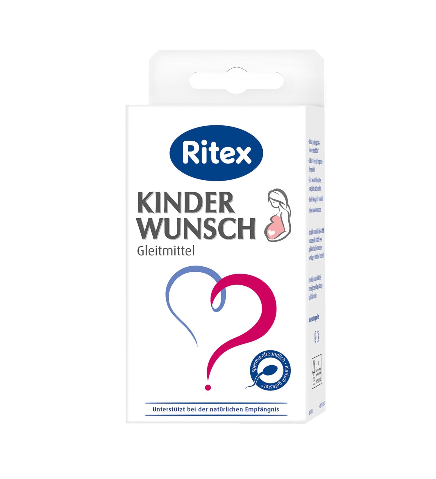 Buy Ritex Fertility Lubricant - 8 Applicators (4 ml each) for Enhanced Conception - International Shipping Available - Buy Online on GoSupps.com
