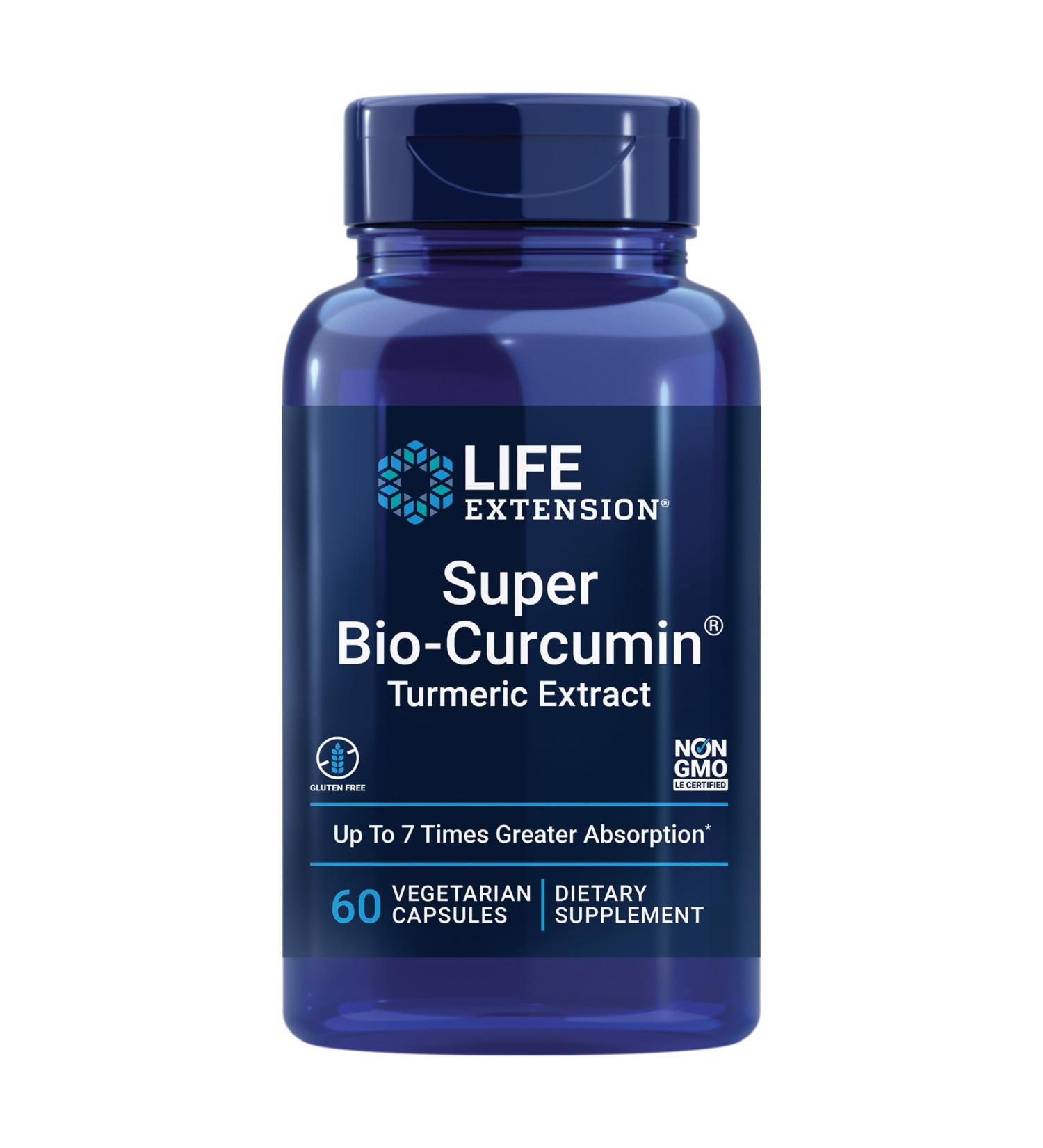 Life Extension Super Omega-3 Fish Oil Sesame & Olive Extract with Super Bio-Curcumin Turmeric Extract Capsules - 240 & 60 Count - Buy Online on GoSupps.com