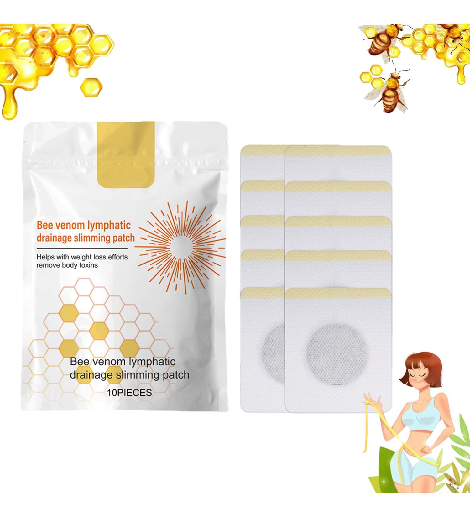 Bee Venom Weight Loss Patch | Lymphatic Drainage & Slimming Plaster | Shop Now - Buy Online on GoSupps.com