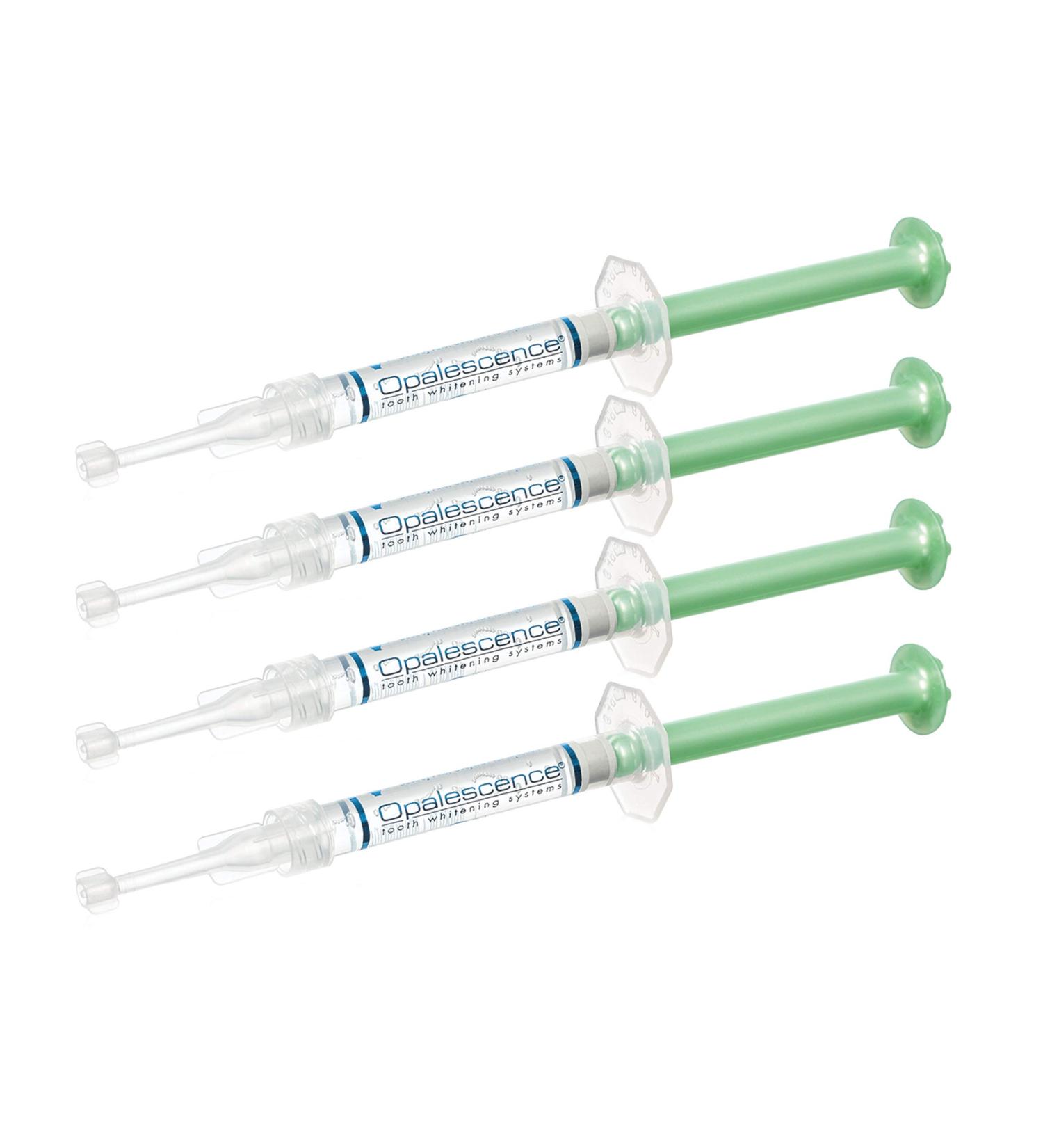 Opalescence 15% Mint Teeth Whitening Gel Syringes - 4 Pack for Home Whitening - Buy Online on GoSupps.com