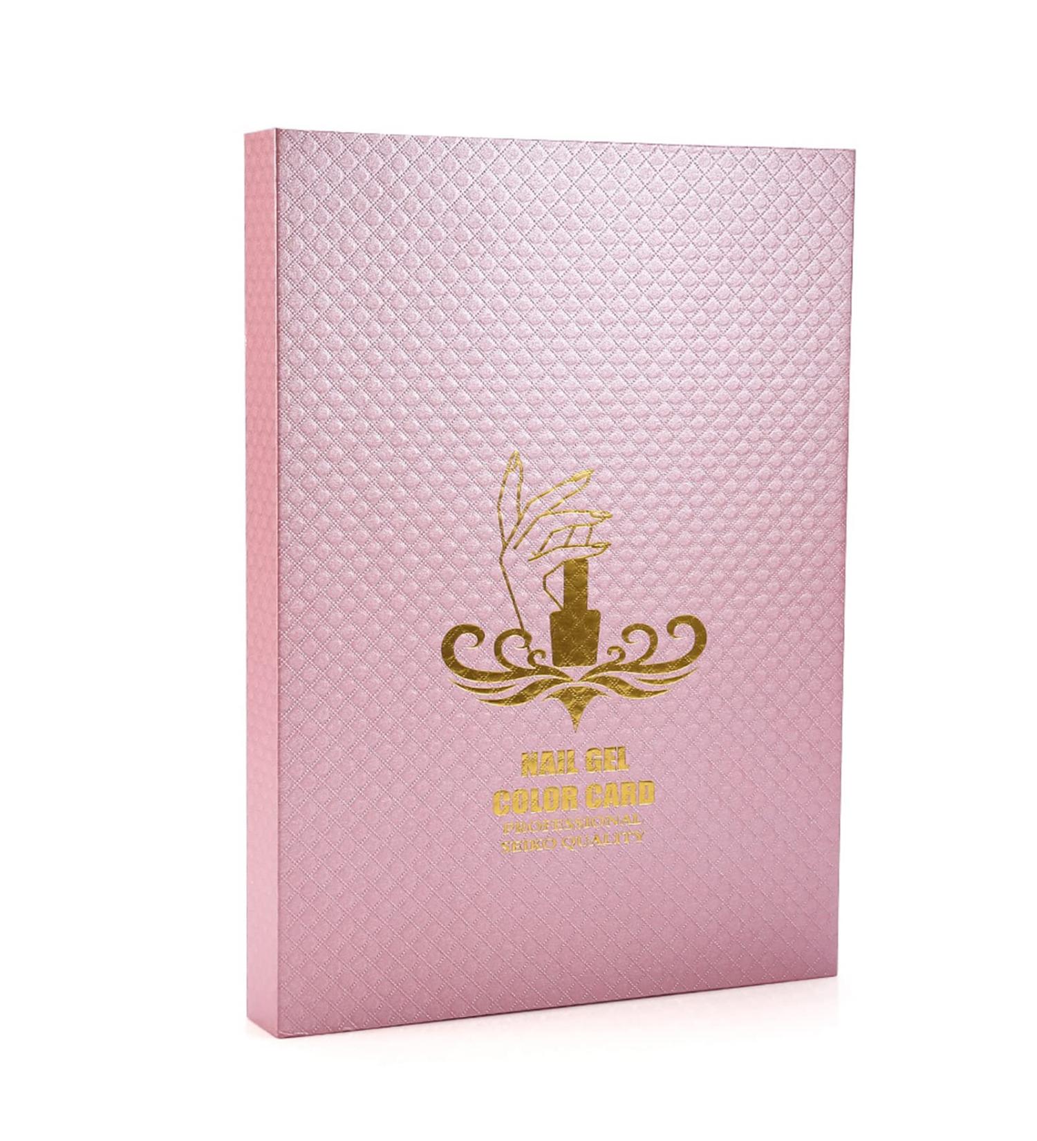 216 Rooms Nail Color Display Board 216 Colors Nail Gel Color Card Nail Art Showing Shelf Nail Polish Gel Color Display Card Nail Salon Tool (Pink) - Buy Online on GoSupps.com