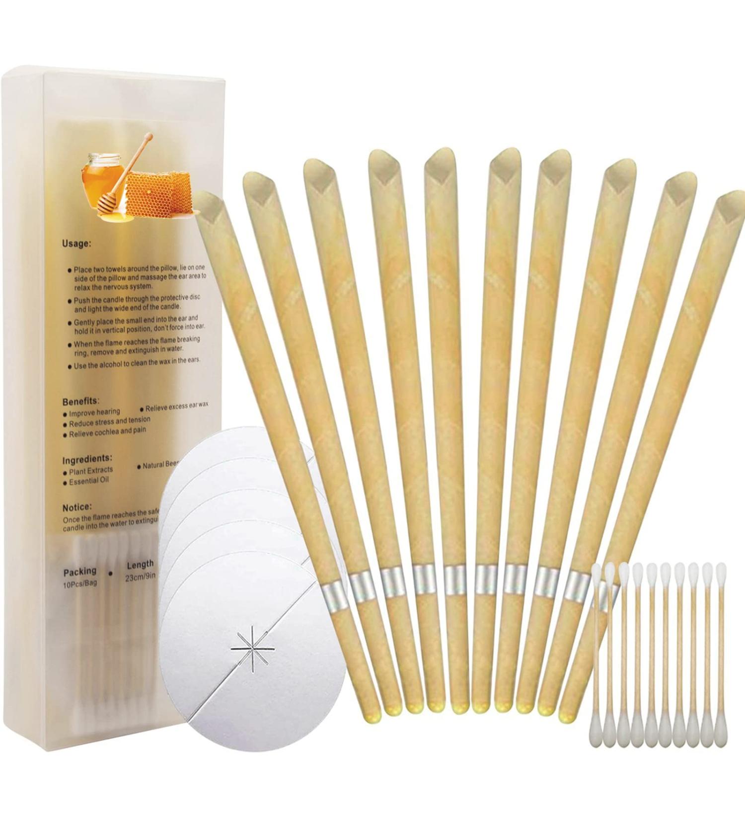 10 Pcs Ear Pick Ear Cleansing Tool Set with Small Cleaning Brush and Storage Box - Earwax Removal Kit - Buy Online on GoSupps.com
