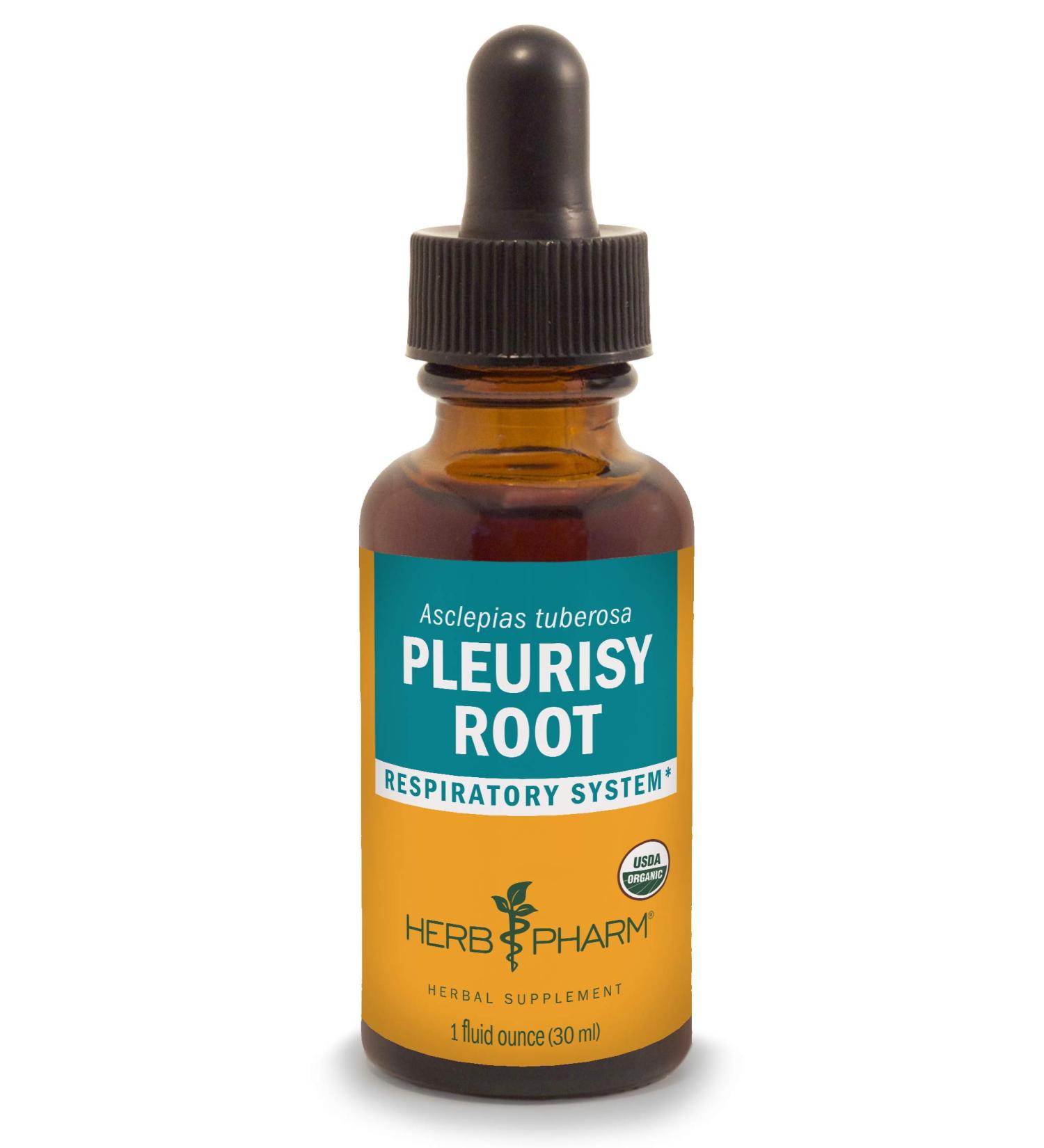 Herb Pharm Organic Pleurisy Root Extract - 1 Fl Oz (Pack of 1) | Respiratory Support - Buy Online on GoSupps.com