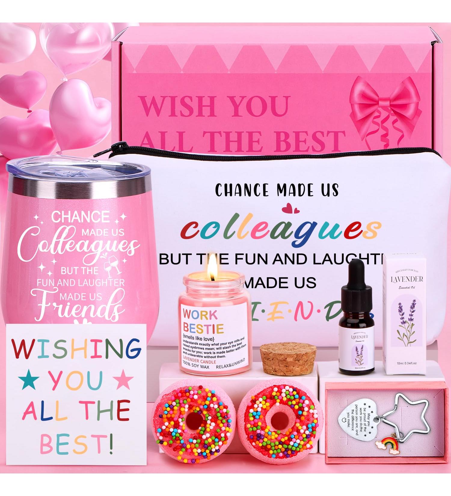 Leaving Gifts For Colleagues Women Work Bestie Gifts Thank You Retirement New Job Gifts For Colleagues Relaxation Coworkers Birthday Pamper Hampers Christmas Xmas Gifts For Colleague Friends - Buy Online on GoSupps.com