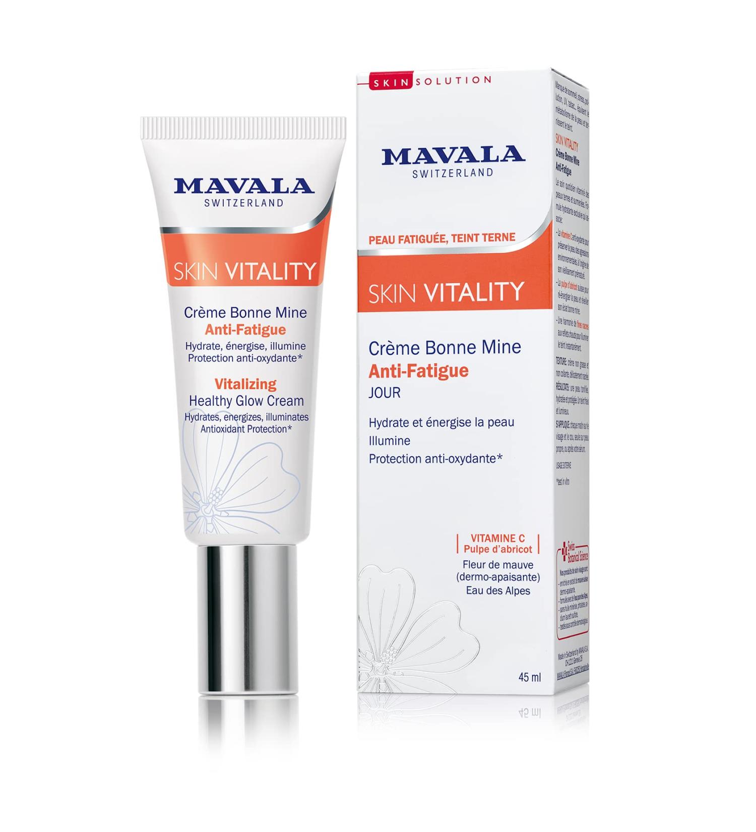 MAVALA Skin Vitality Invigorating Day Cream 45 ml - Revitalize Your Skin | International Shipping Available - Buy Online on GoSupps.com