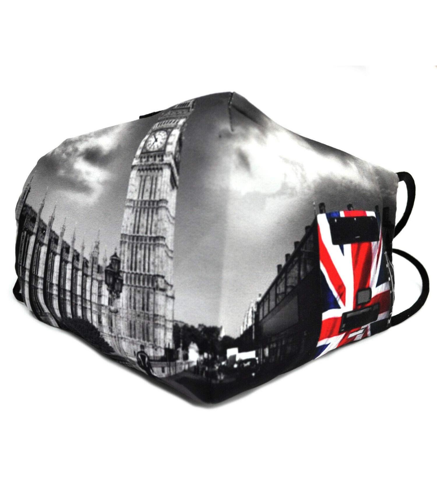 Euly fabric mask mouth-nose protection facial mask washable reusable cotton women men men commemorative protection anti dust resistant against saliva dust protection mask 2-layer town gray