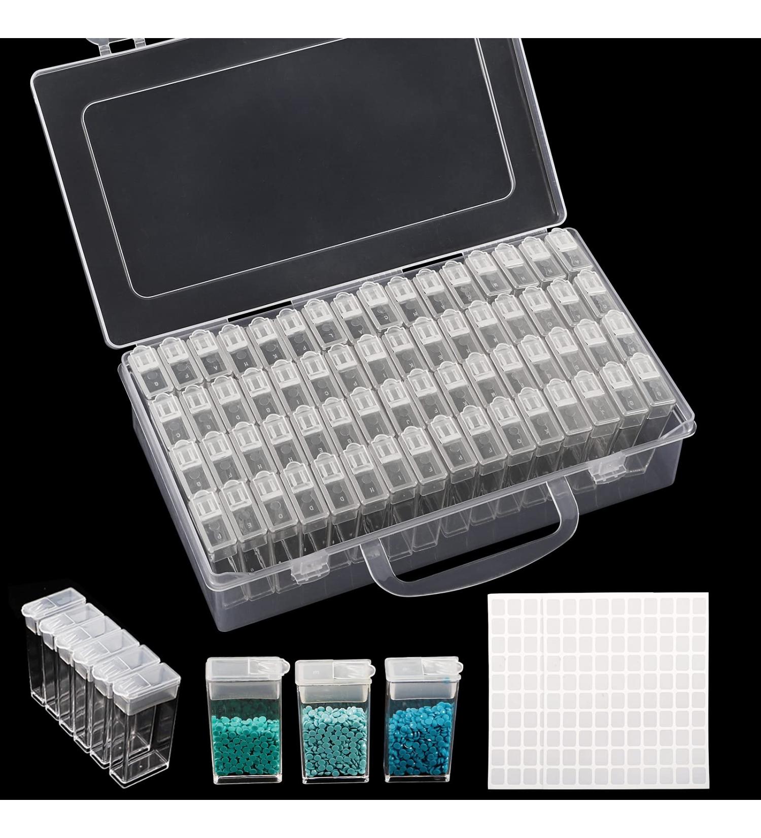 SGHUO 1 Pack Diamond Painting Tool Box - 64 Grids - Buy Online on GoSupps.com