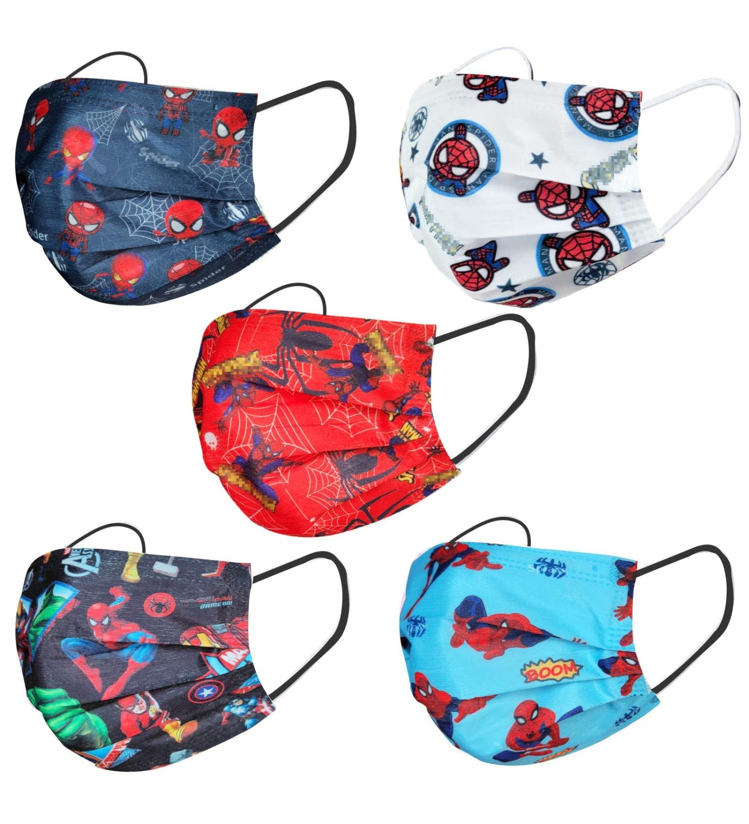 50PCS Kids Face_Mask Children 3Ply Earloop Breathable Kids Face_Mask Outdoor School Supplies Boys Girls - Buy Online on GoSupps.com