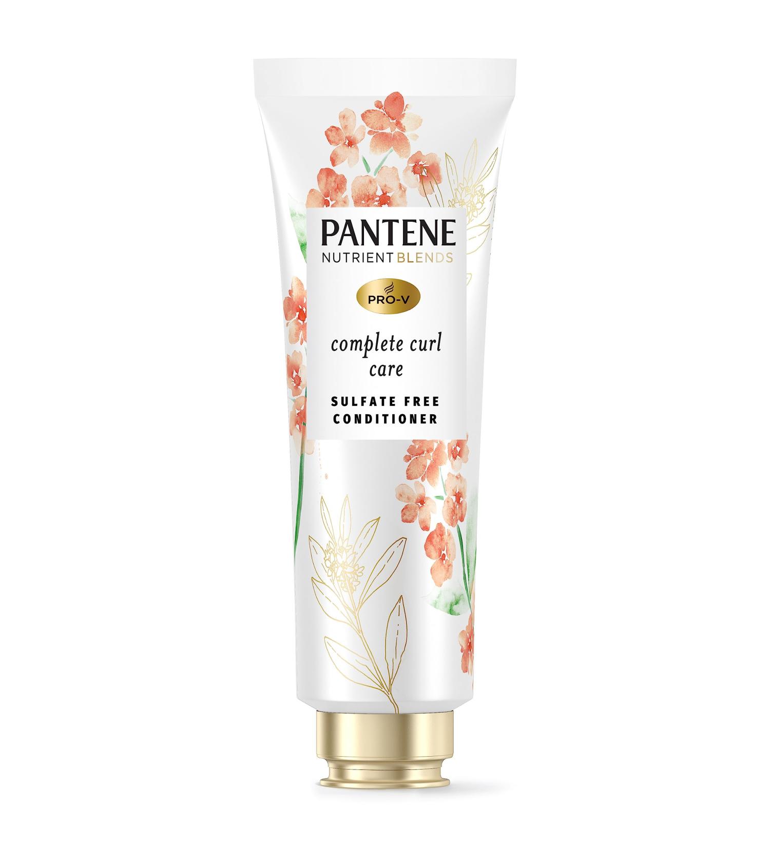 Pantene Nutrient Blends Complete Curl Care Conditioner With Jojoba Oil for Curly Hair Silicone Free 237 ml - Buy Online on GoSupps.com