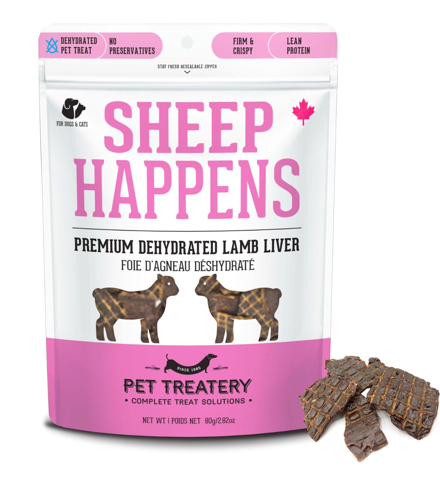 The Granville Island Pet Treatery Dehydrated Lamb Liver Treat (80g) Food for Dogs & Cat Treats Dog Chews Food Bites Single Ingredient to Maintain Nutrients Vitamins and Healthy Oils | Made in Canada Lamb Liver 80 g (Pack of 1) - Buy Online on GoSupps.com