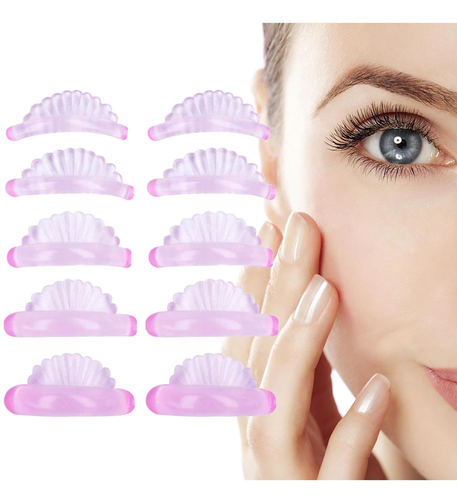 Lash Lift Rods | Seashells Design Lashes Makeup Tools | Eyelash Perming Curler Shield Pads Reusable Lash Lift Tool Silicone Eyelash Perming Curler Self-Adhesive for Daily - Buy Online on GoSupps.com