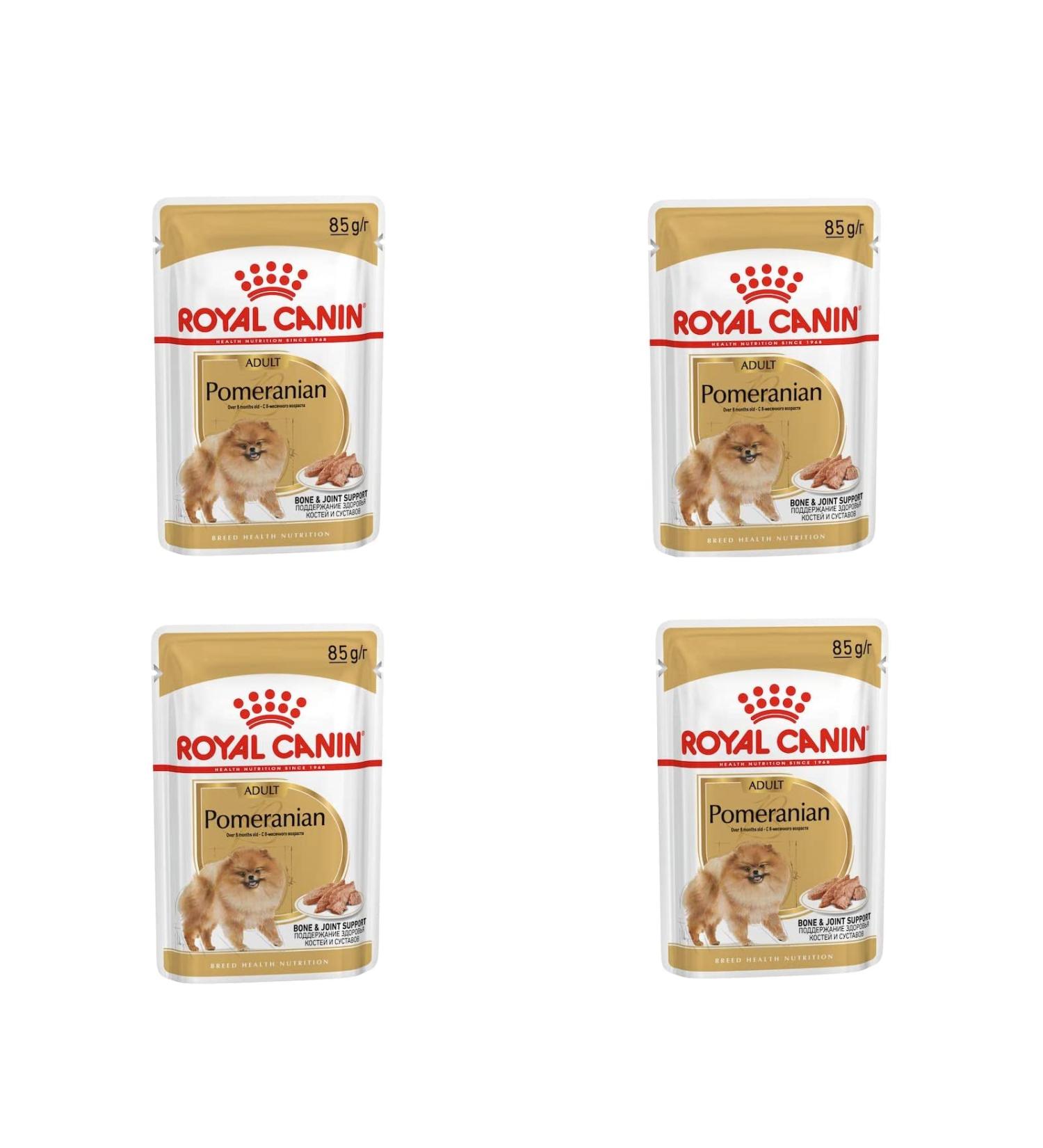 Royal Canin Pomeranian Complete Adult Wet Dog Food 48 x 85g - Buy Online on GoSupps.com