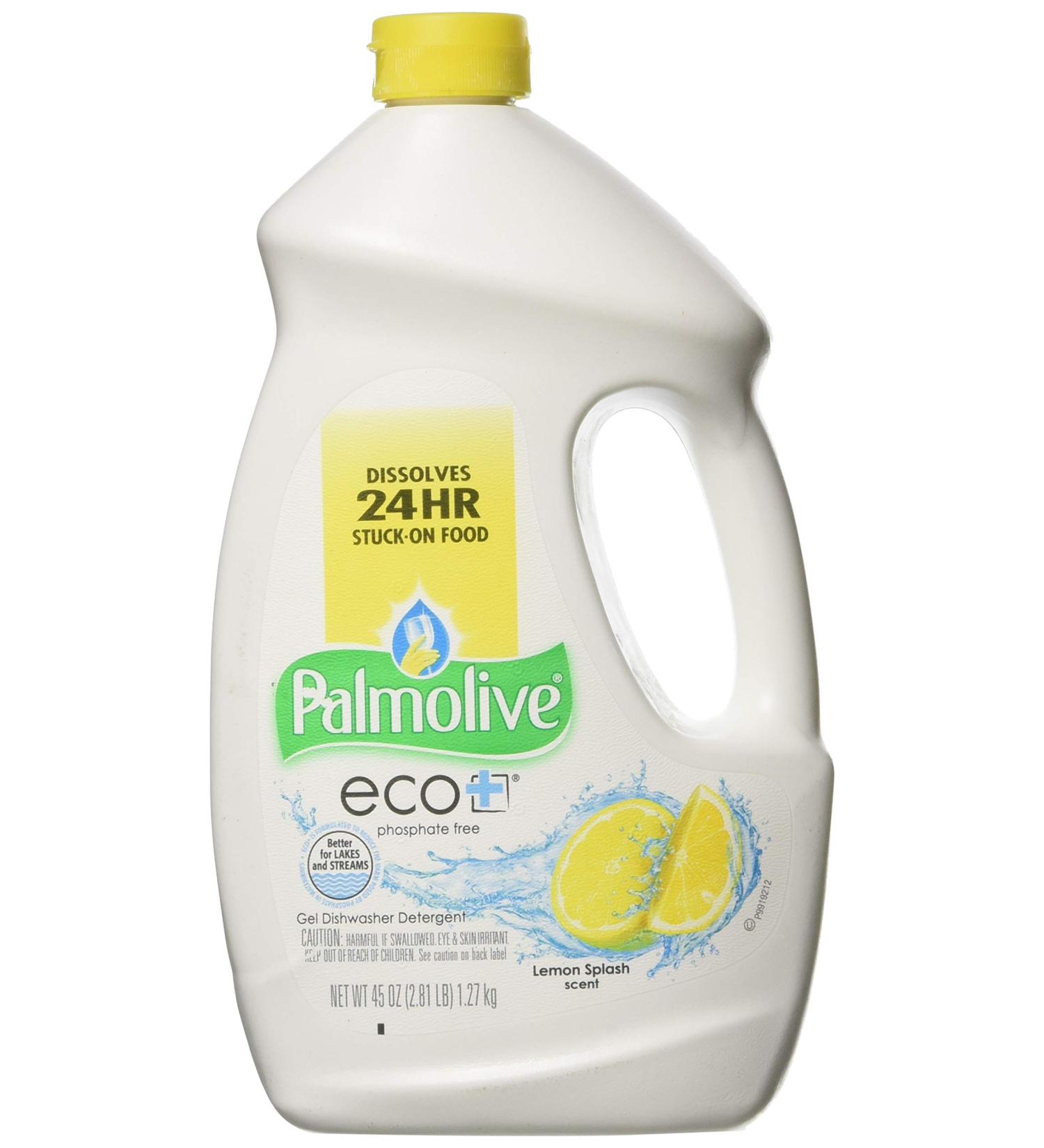 Palmolive Eco Lemon Scent Gel Dishwasher Detergent 45 oz | Eco-Friendly Formula - Buy Online on GoSupps.com