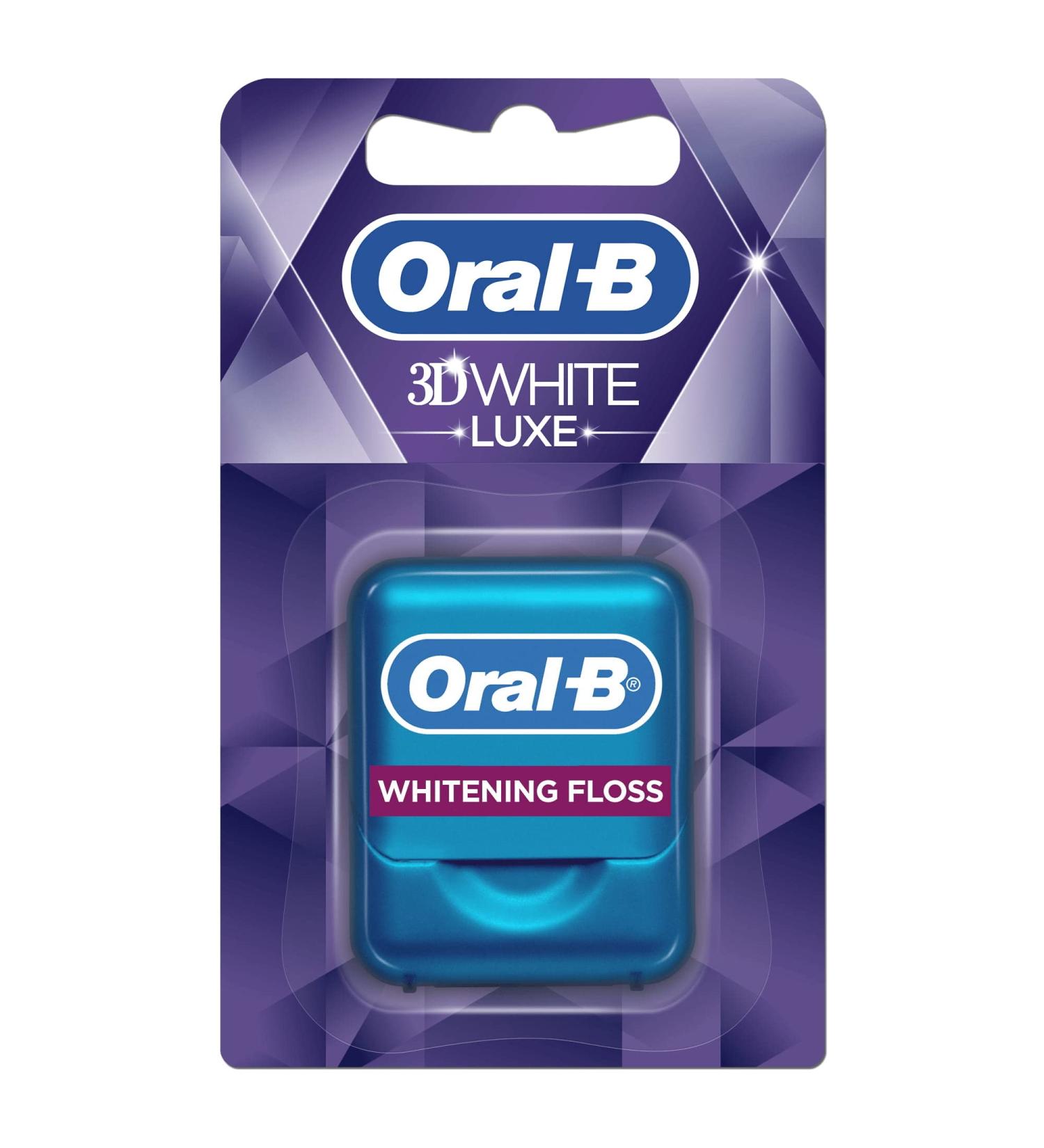 Buy Oral B 3D White Seda Dental Floss 35m - Best International Shipping | Fresh Breath & Whiter Teeth - Buy Online on GoSupps.com
