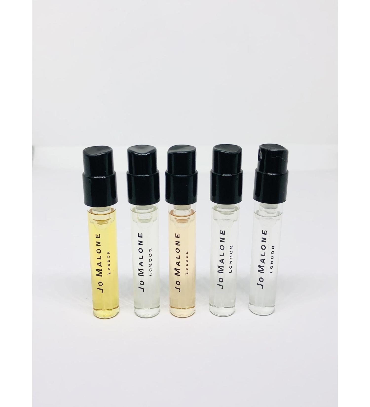 Jo Malone Set 5 London Fragrance Sample VIALS Different Scent 0.05oz/ 1.5ml each. Set INTENSE