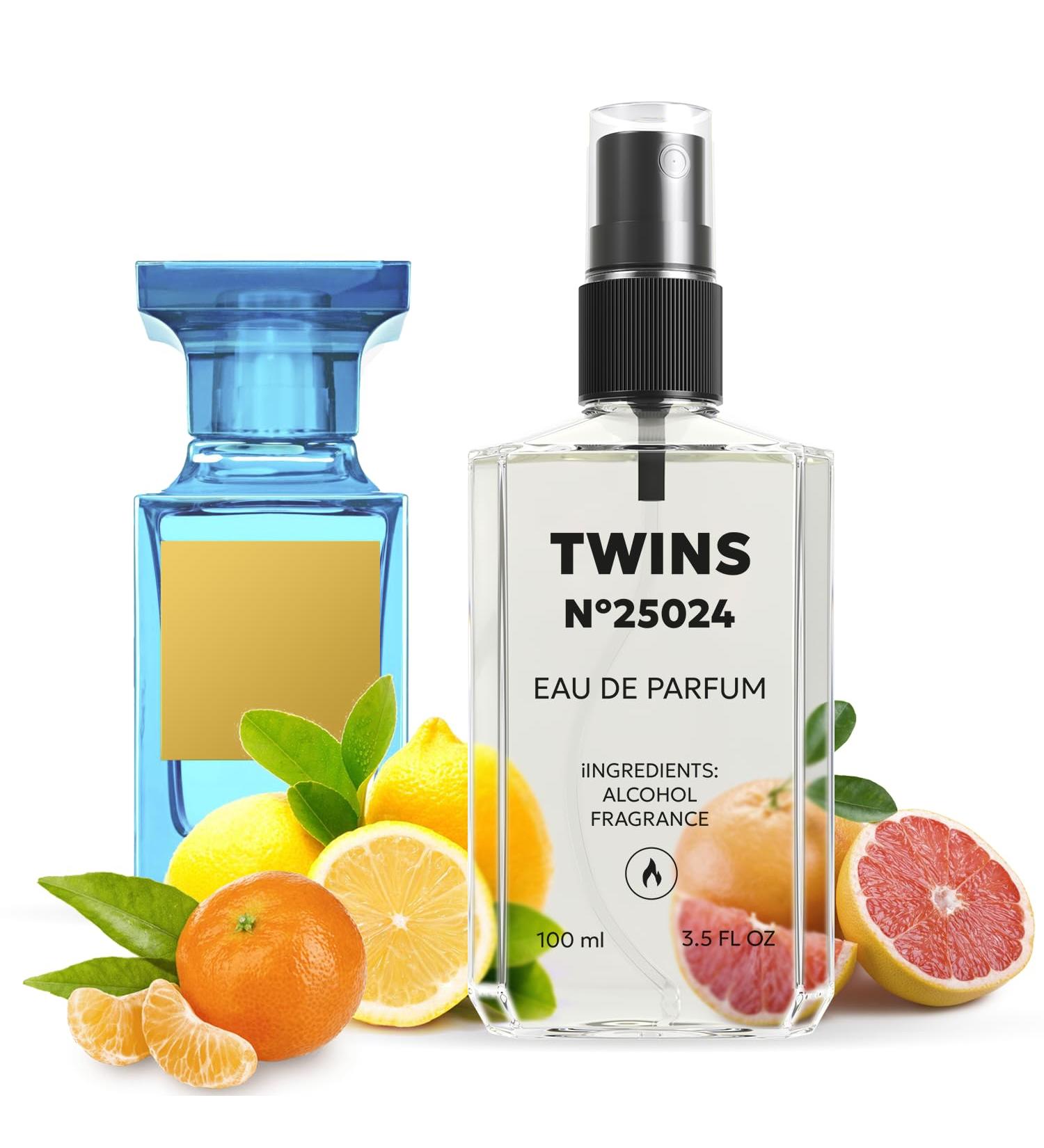 TWINS Impression of Mandarino Di Amalfir | Unisex Perfume for Women and Men Eau de Parfum | No.25024 | 3.4 Fl Oz / 100 ml Tom Ford Mandarino di Amalfi Impression - Buy Online on GoSupps.com
