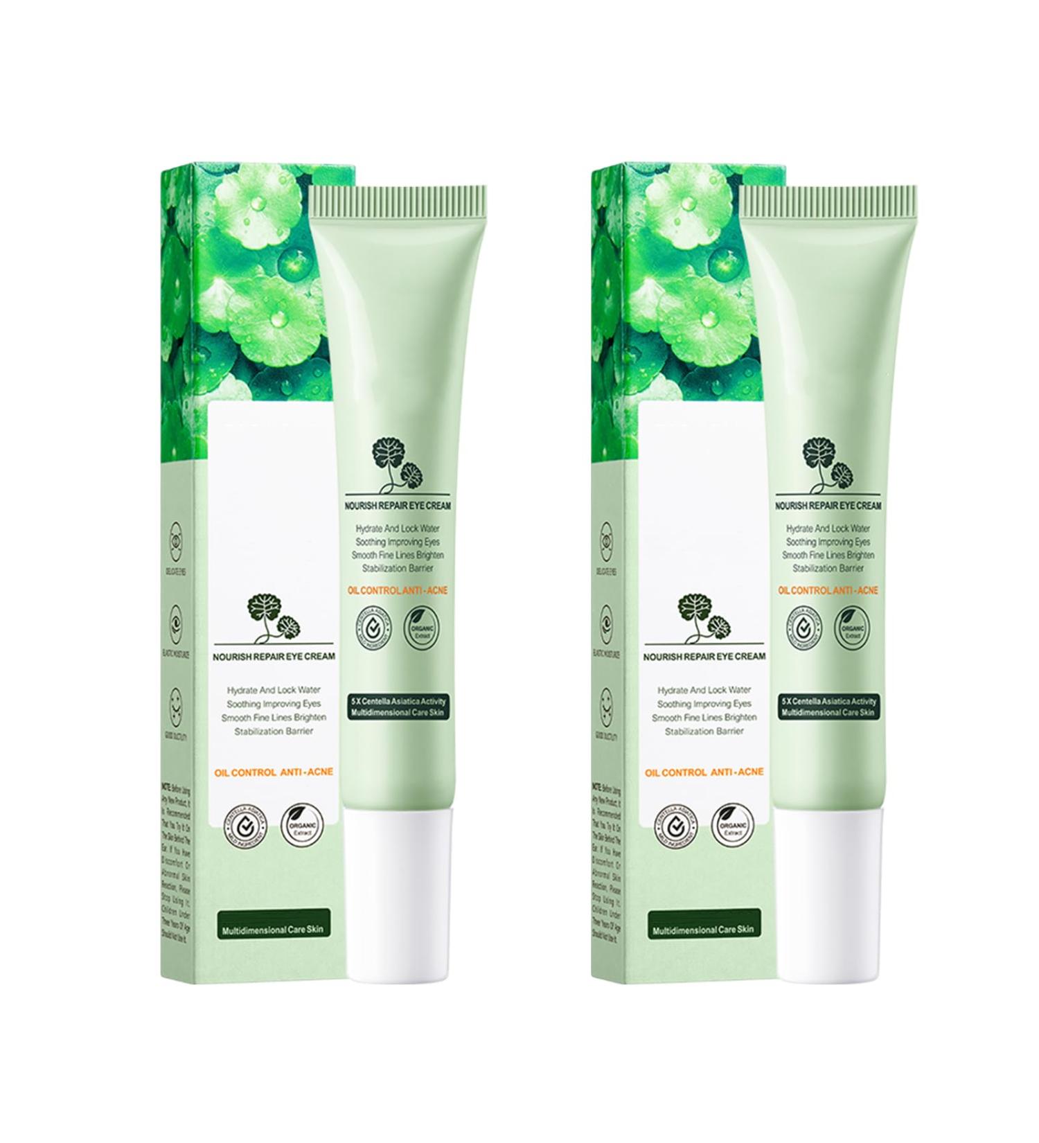  Utapossin Eye contour cream eye contour with Centella Asiatica extract fine lines eye cream visibly reduces puffiness and dark circles - Anti-wrinkle and anti-aging moisturizing eyes and - Buy Online on GoSupps.com