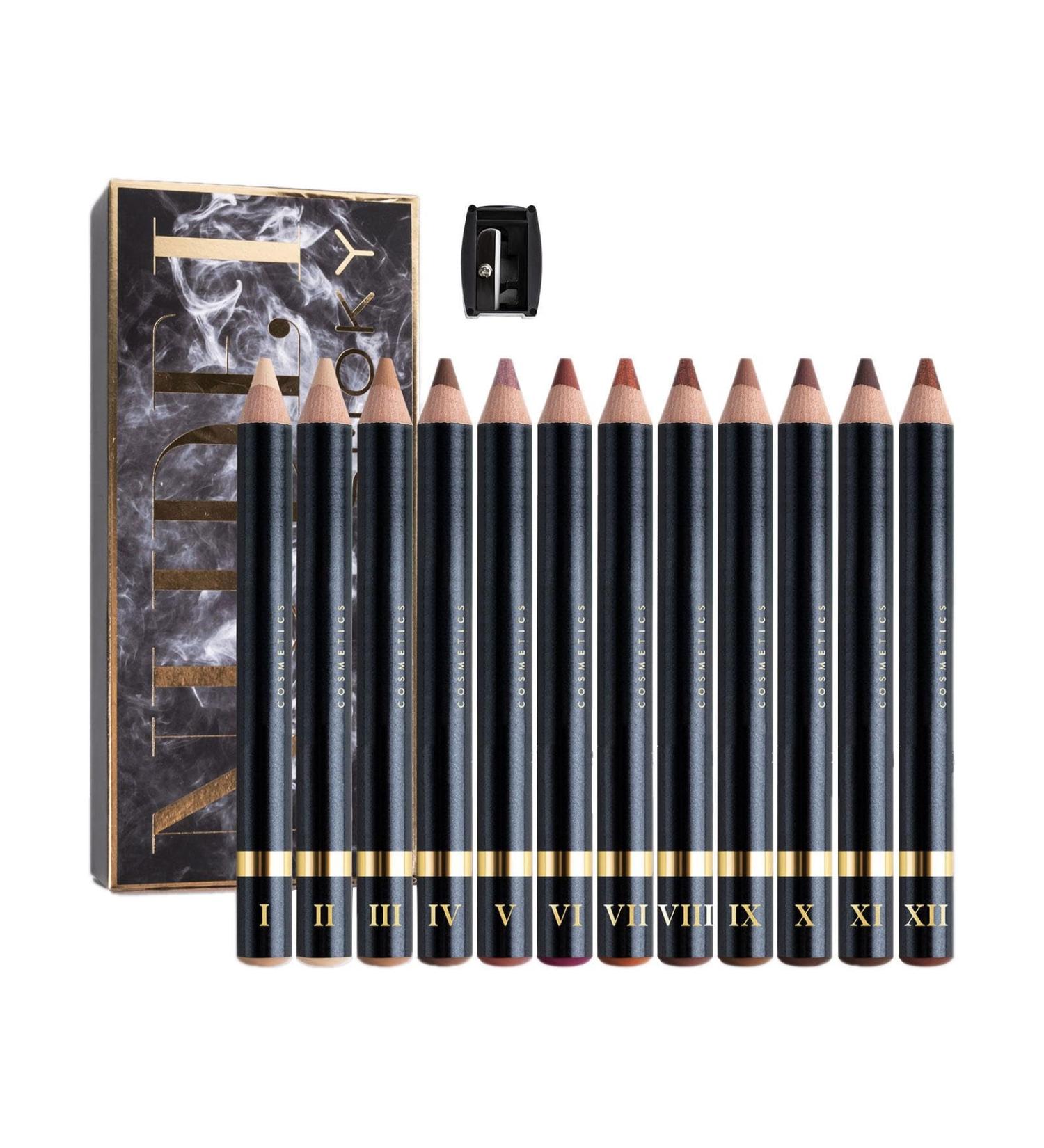 G n rique Waterproof Eye Liner Set Professional Makeup Kit Long-Lasting Eye Pencils Vibrant Eye Makeup Cosmetic Eye Liner Set Glitter Colored Eye Liner Pencil for Women Men Makeup Artist - Buy Online on GoSupps.com