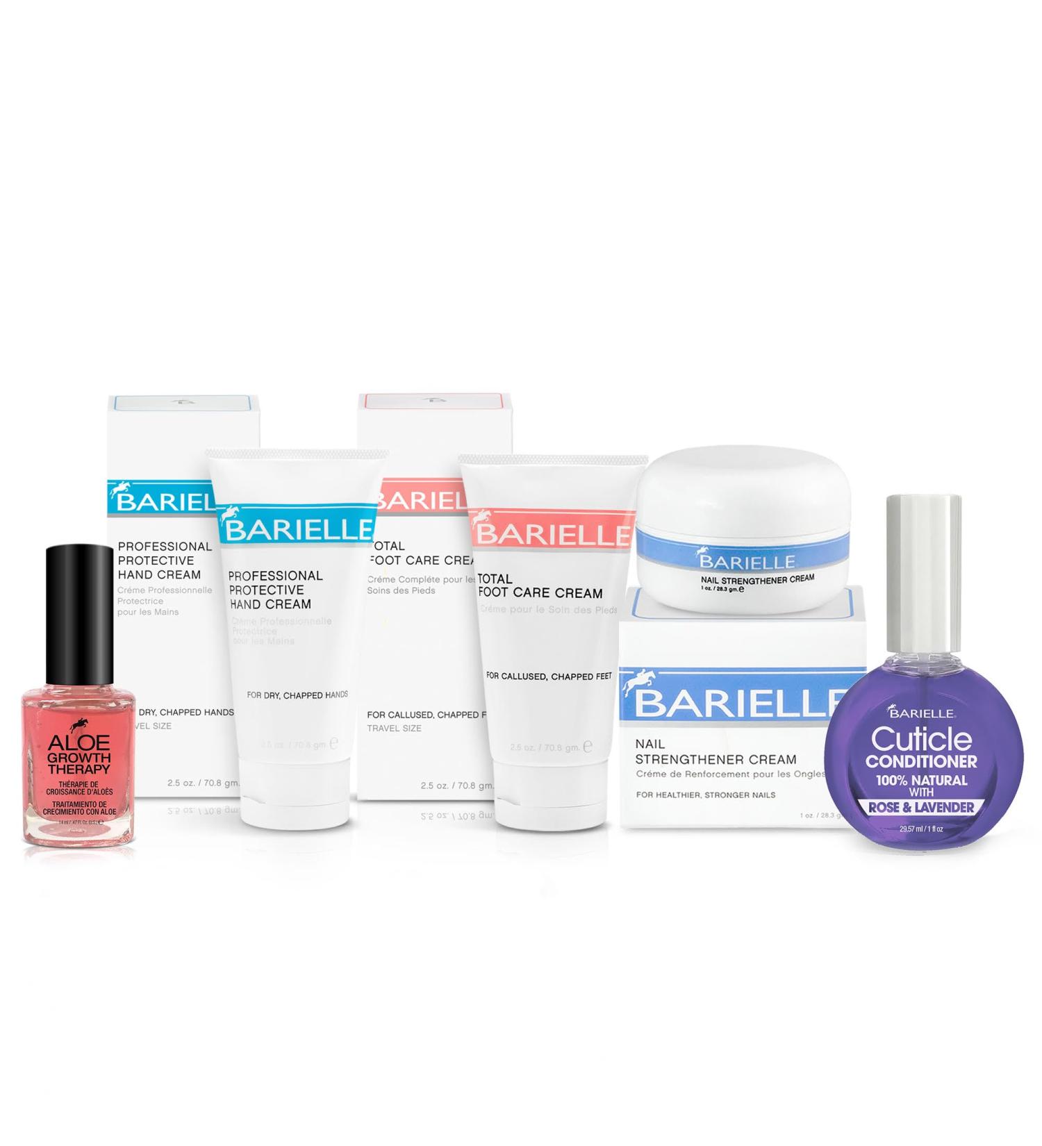 Buy Barielle Nails Hands & Feet 5-PC Treatment Set - Premium Nail Care Collection for Healthy Hands & Feet - Buy Online on GoSupps.com