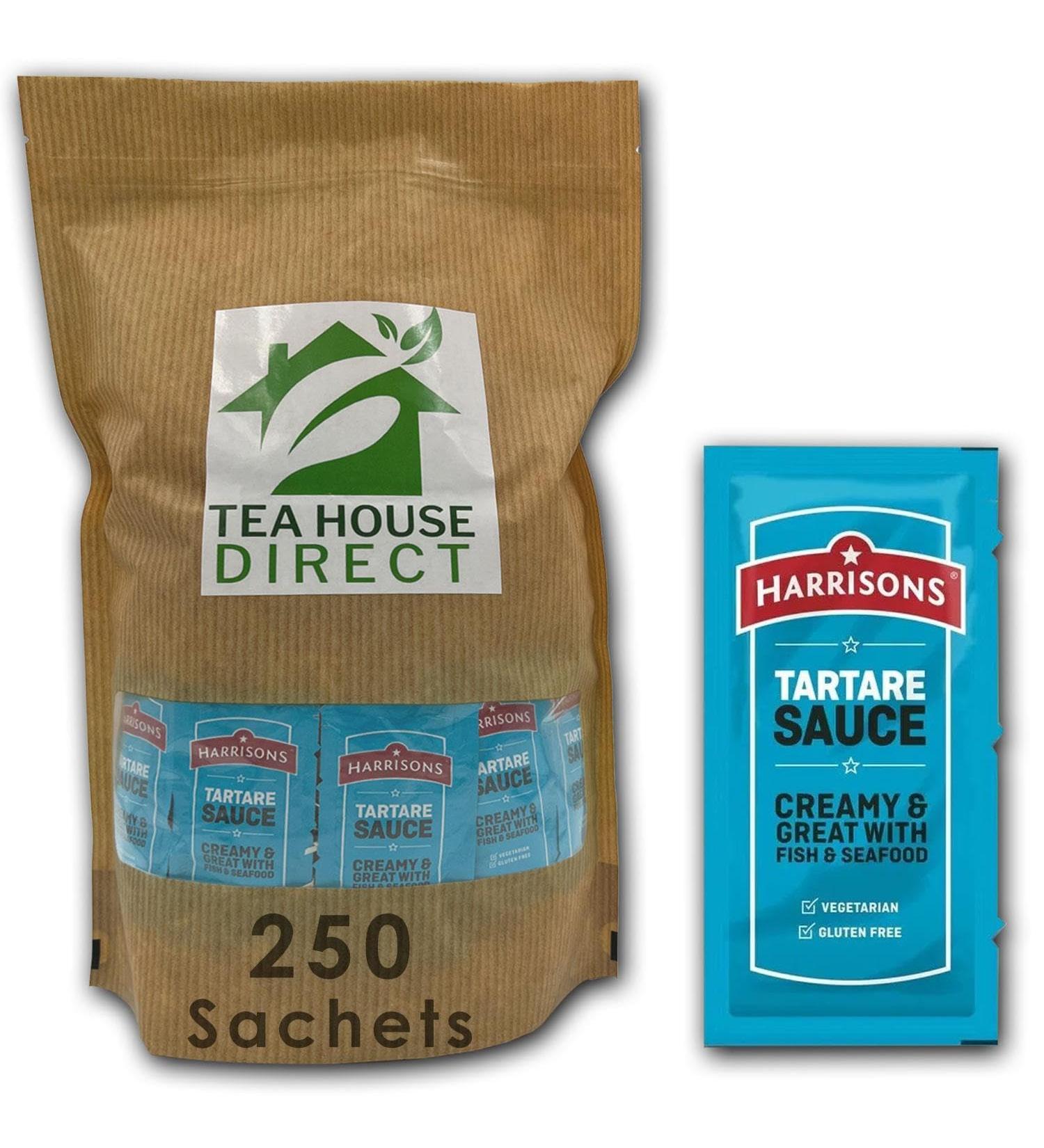Harrisons Tartare Sauce Packets | Perfectly Paired with Your Favorite Seafood | 250 Sachets - Buy Online on GoSupps.com