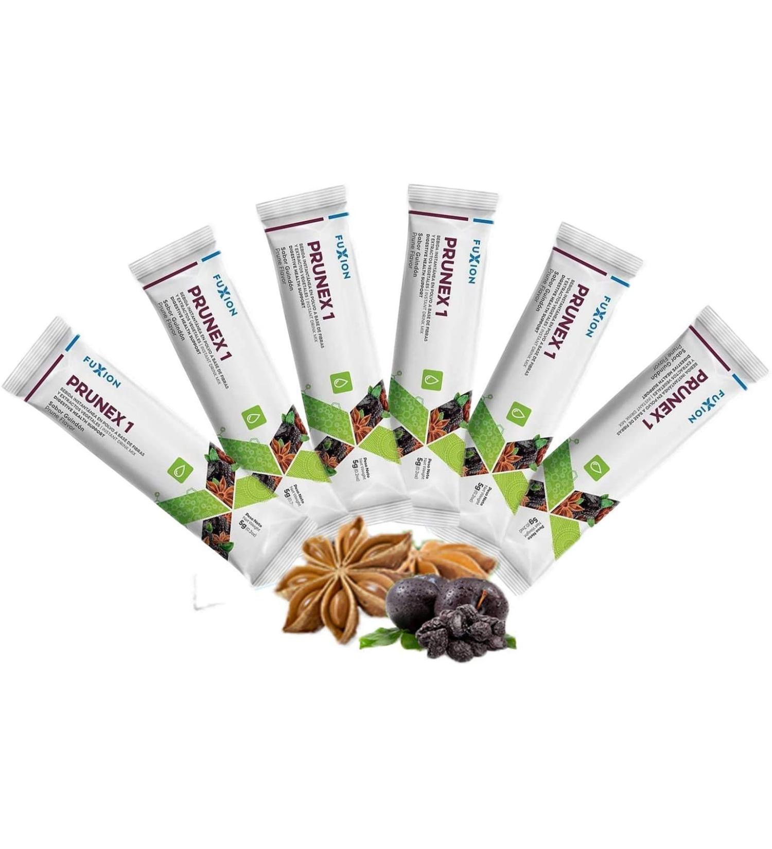 FuXion Prunex 1 Colon Cleanse Drink - 5g per Stick 6 Pack | 100-Day Cash Back on 1st Order with Twitter Code 100DAYCASHBACK - Buy Online on GoSupps.com