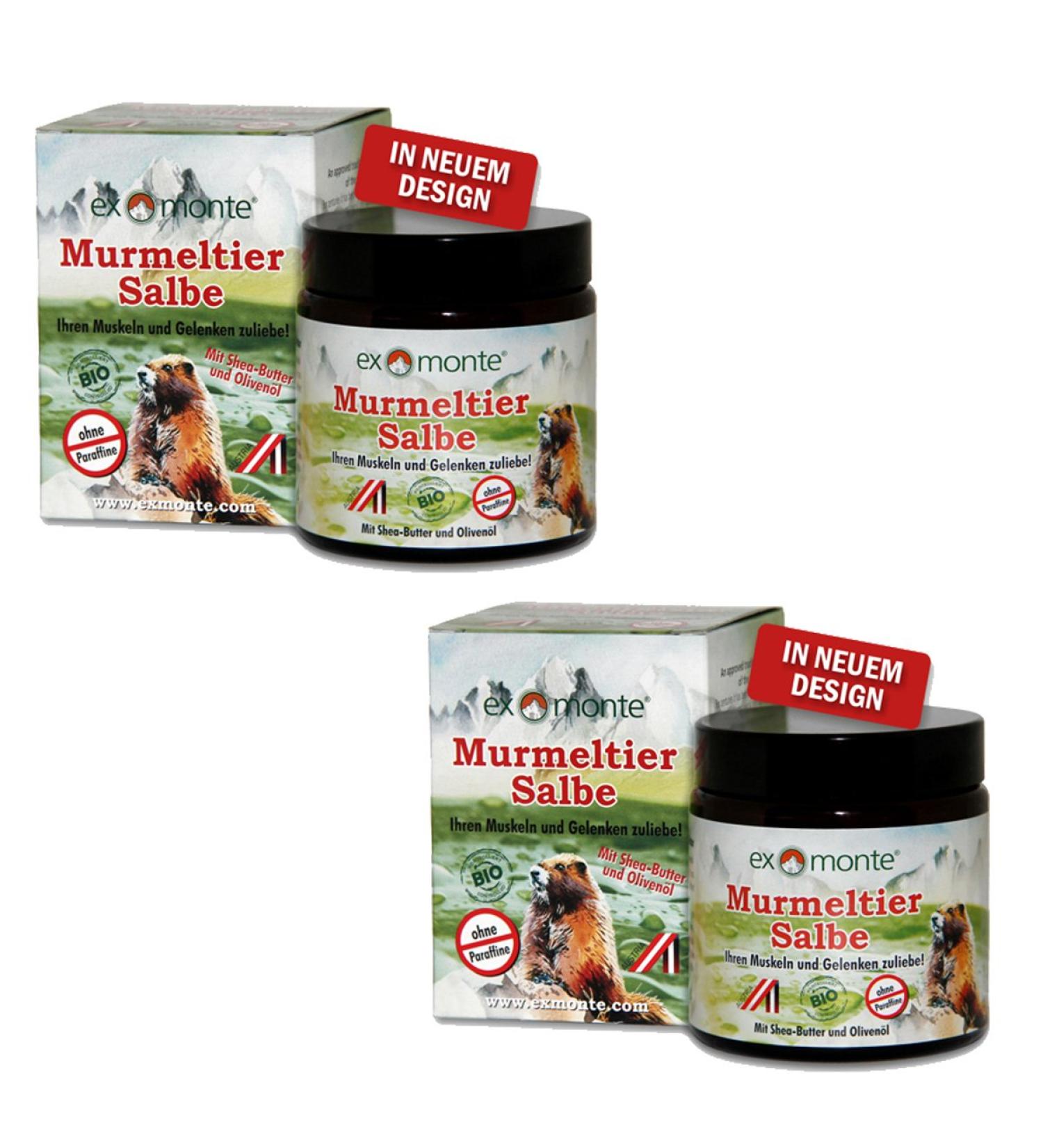 Buy Original Exmonte Marmot Ointment - 2x100ml | International Shipping Available - Buy Online on GoSupps.com