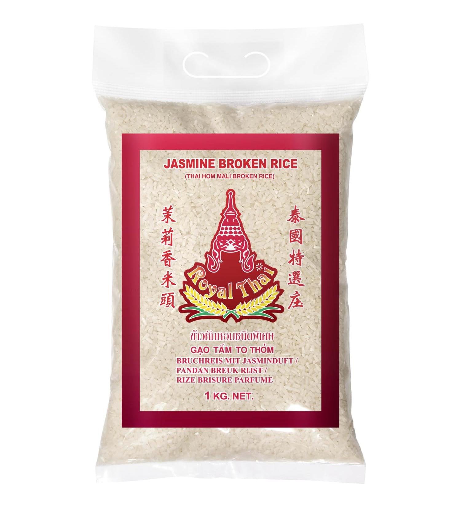Buy Royal Thai Broken Jasmine Rice - 1 KG | Premium Quality International Shipping - Buy Online on GoSupps.com
