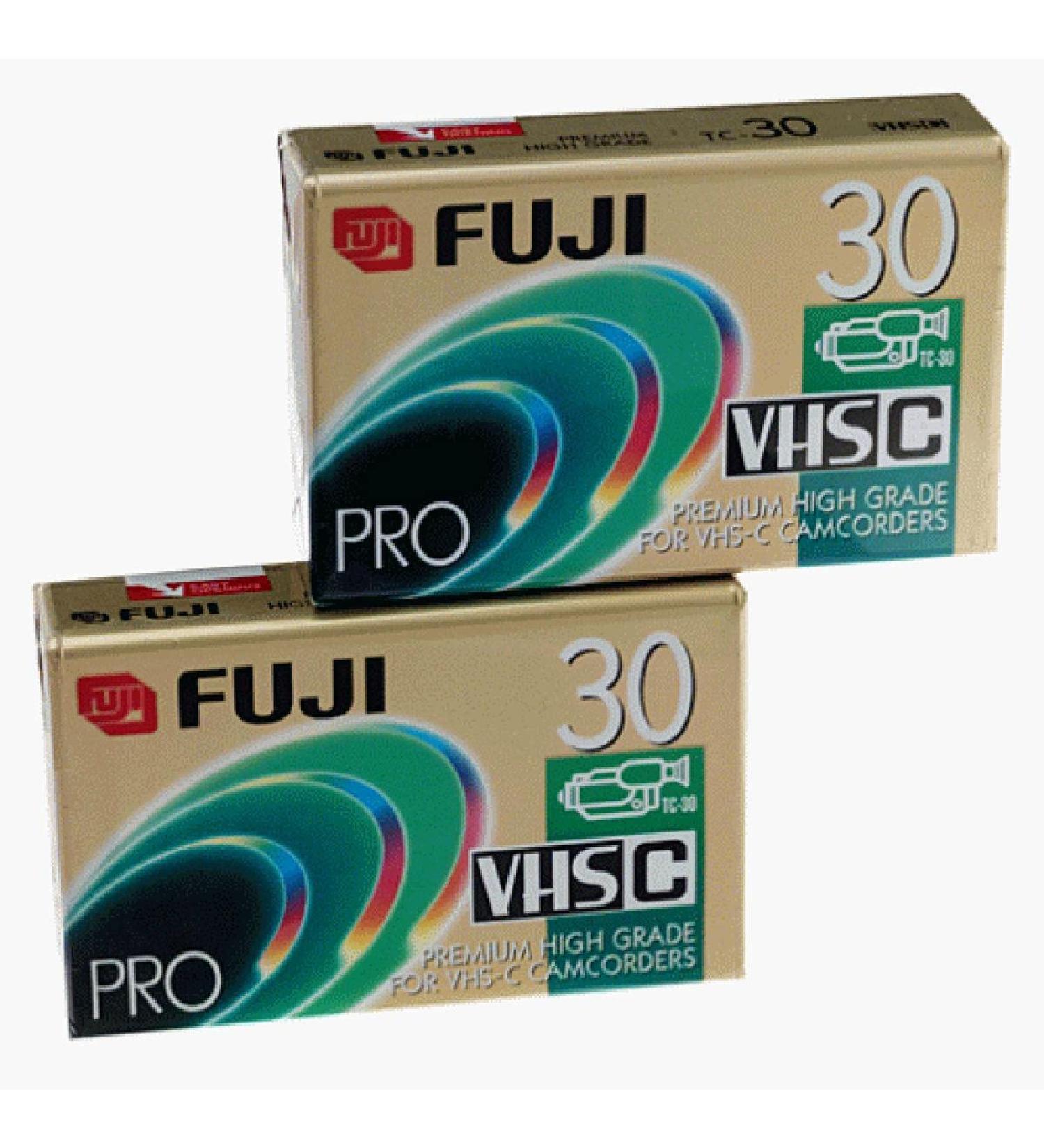 Fujifilm ProTC30 VHS-C (2-Pack) (Discontinued by Manufacturer)