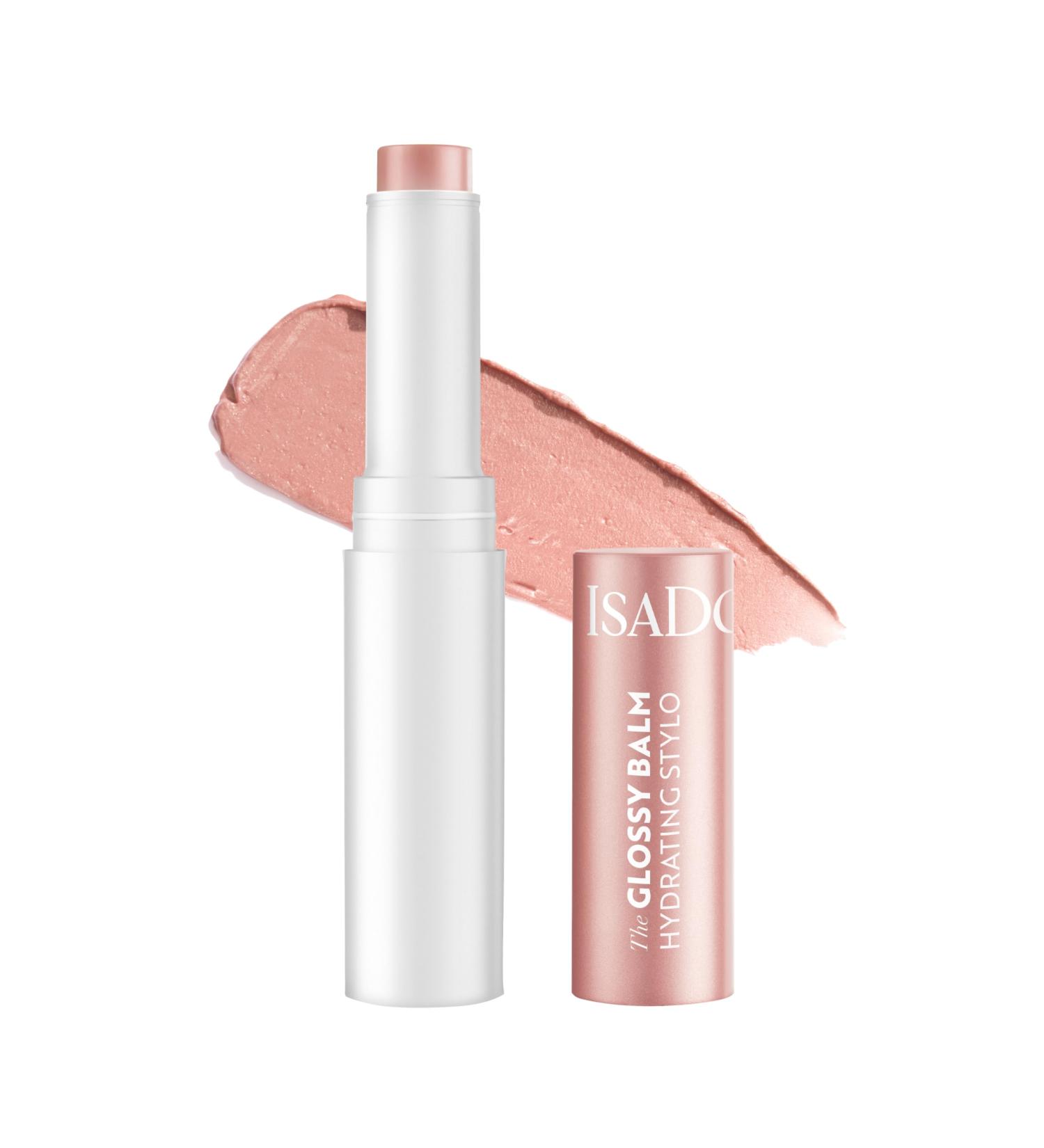  Isadora Isadora lip balm natural lip care with colour and shine lip balm protects and nourishes tinted lip balm dry lip repair & care pink silk 41 - Buy Online on GoSupps.com