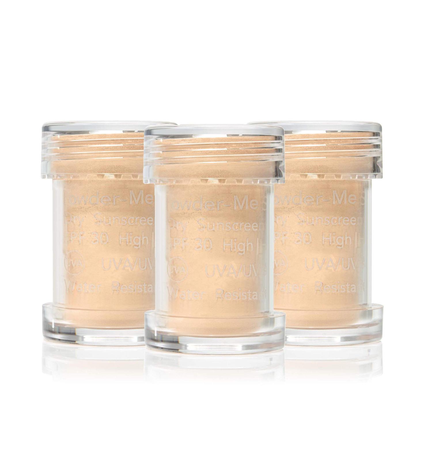 Jane Iredale Powder-Me SPF Brush - Golden | 3er Refill | International Shipping - Buy Online on GoSupps.com