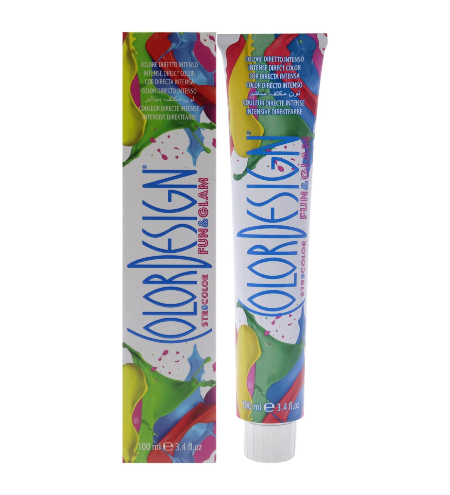 ColorDesign Fun & Glam Demi-Permanent Hair Color - White Diamond Unisex 3.4 oz | Shop Internationally - Buy Online on GoSupps.com