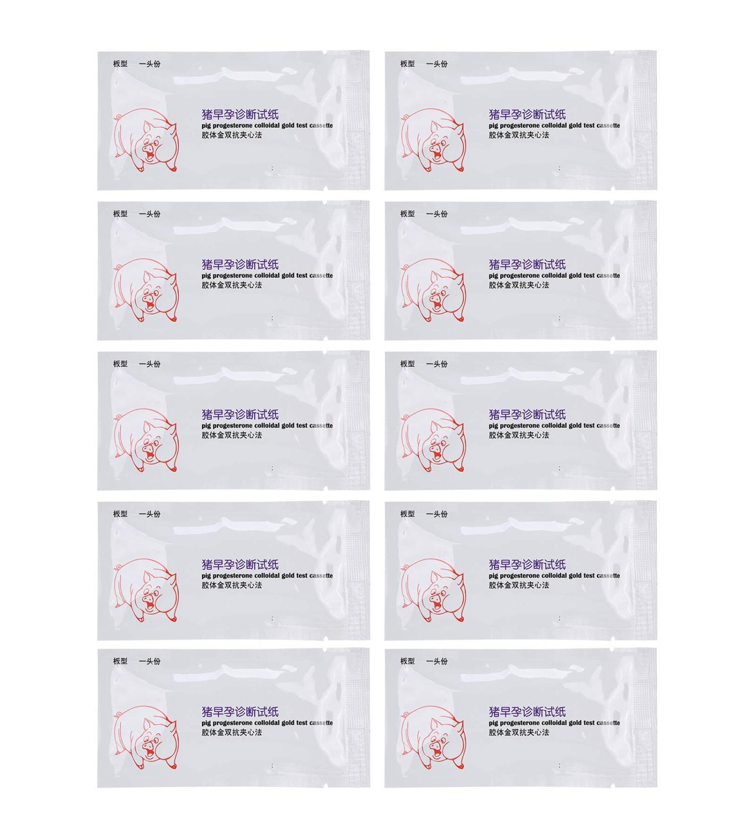 10Pcs Pig Pregnancy Test Strip | Early Detection Sow Pregnancy Testing Kit - Buy Online on GoSupps.com
