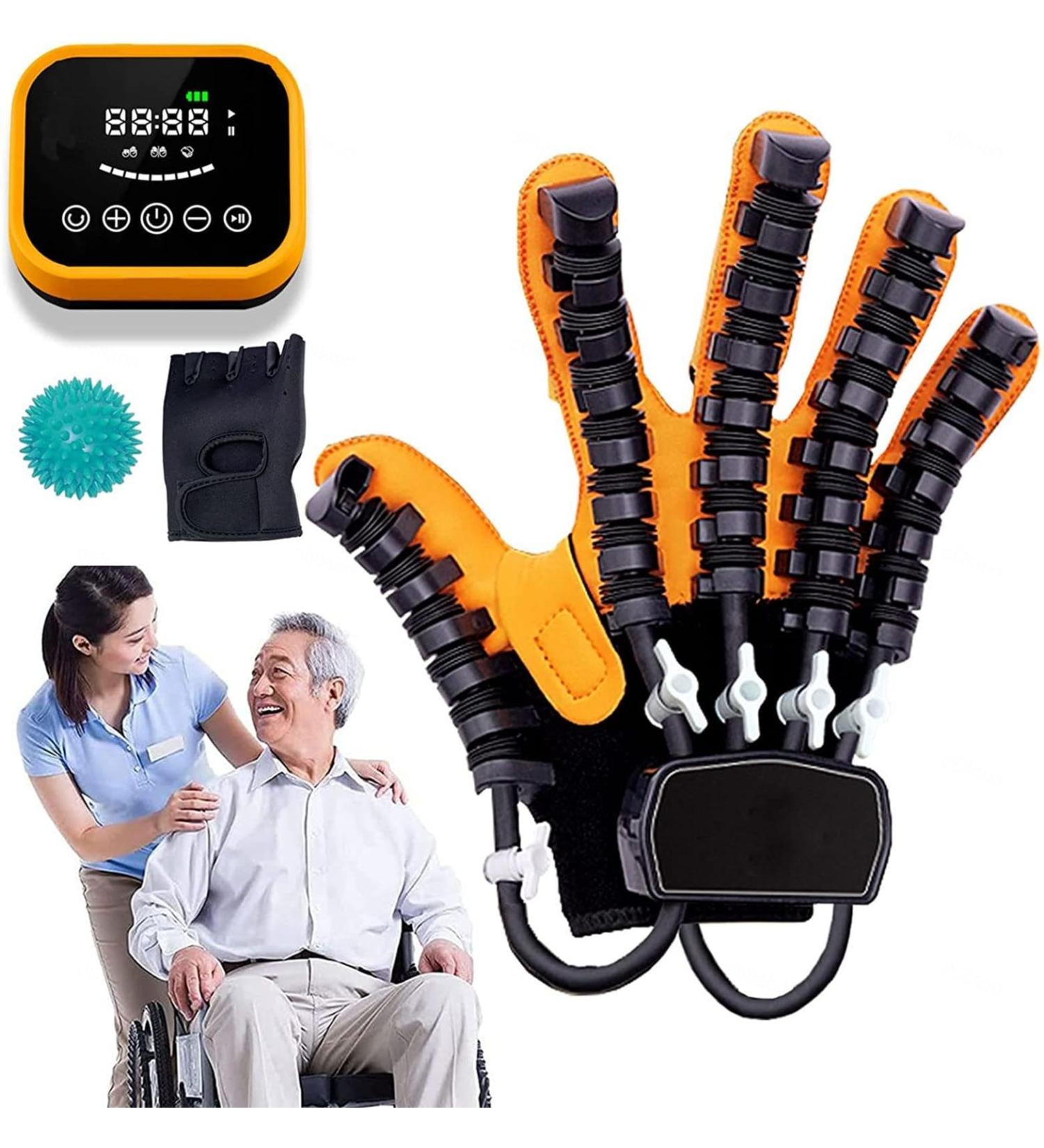 Rehabilitation Robot Gloves Finger Straightening Brace Guard Functional Hand Splint for Long-Term Relief Right-XXL Right XX-Large - Buy Online on GoSupps.com