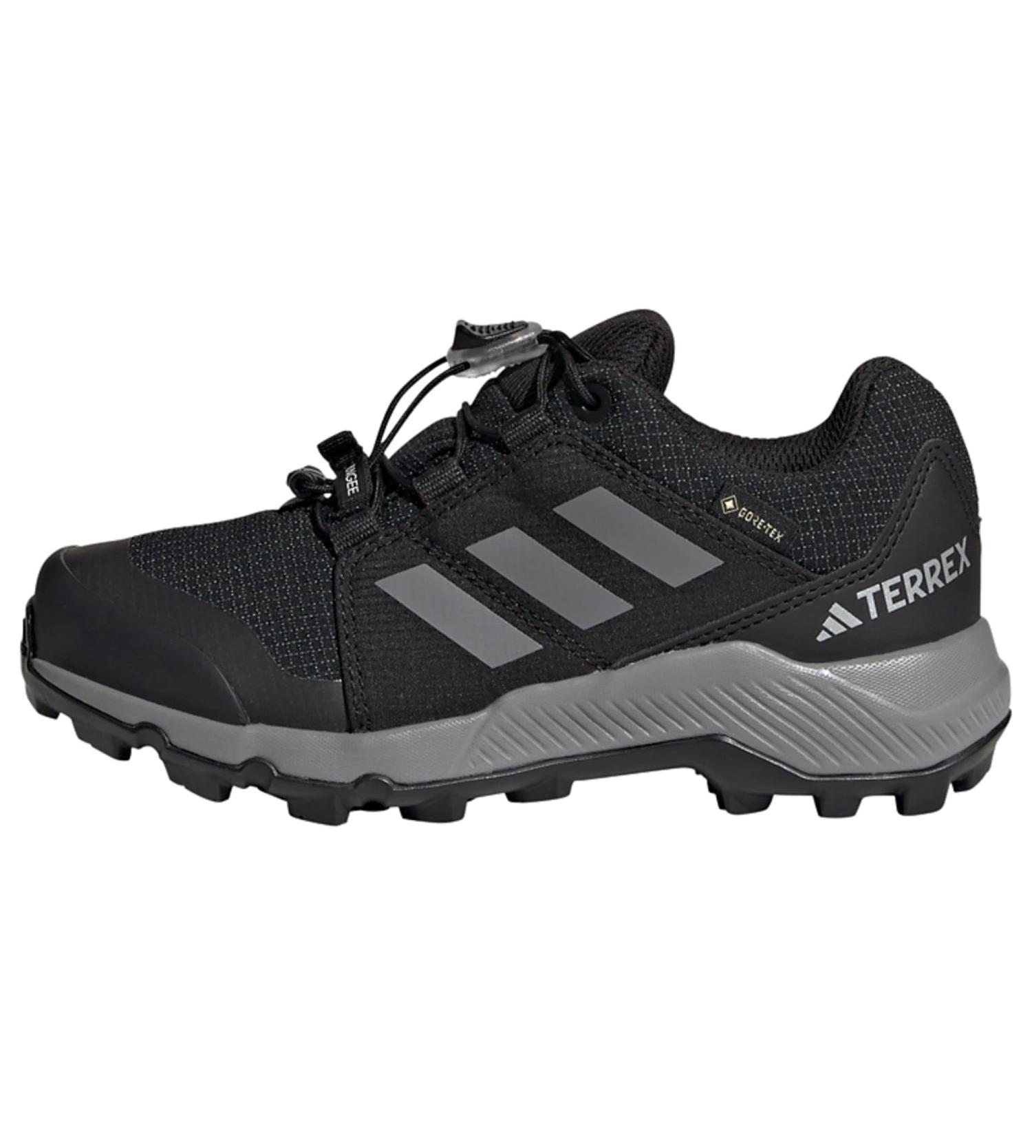 Buy adidas Unisex Kids' Terrex Gore-Tex Hiking Shoes - Low (38 EU) in Core Black & Grey | International Shipping Available - Buy Online on GoSupps.com