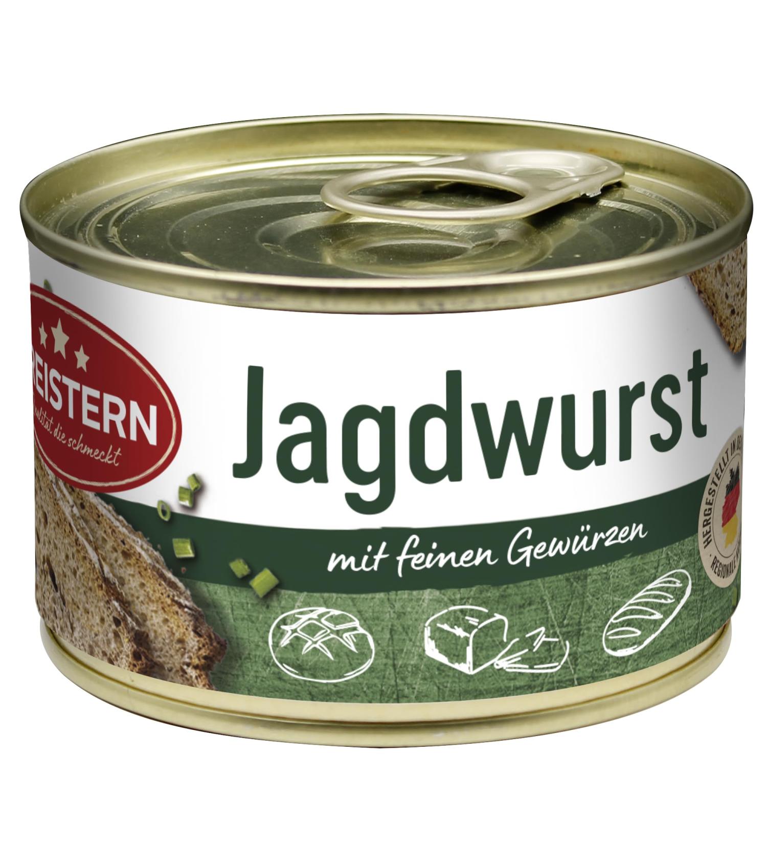 Dreistern Jagdwurst 160g - Premium German Hunter Sausage | Buy Online Internationally - Buy Online on GoSupps.com