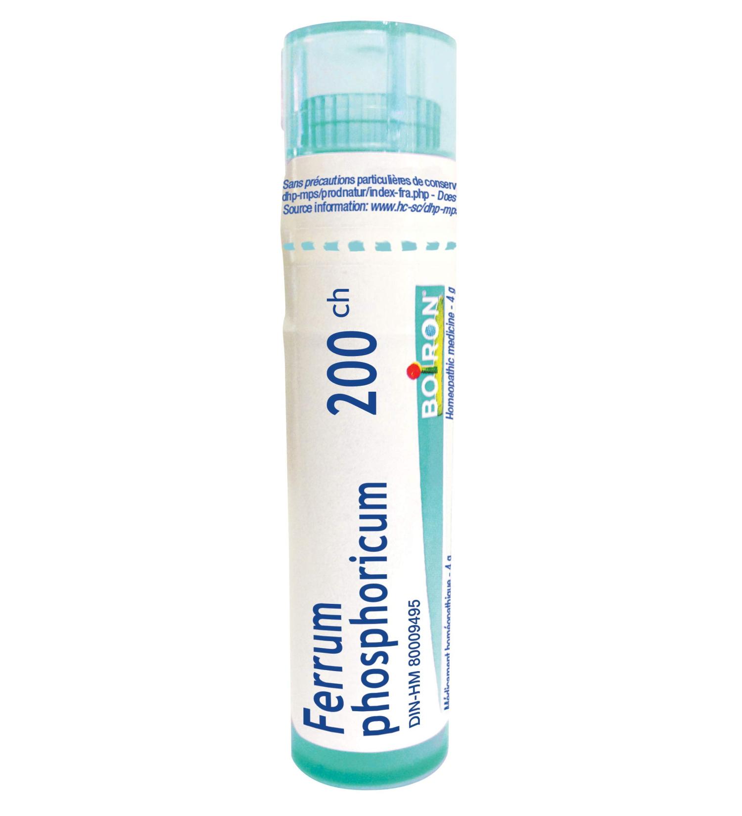 Ferrum Phosphoricum 200ch Boiron Homeopathic Medicine - Buy Online on GoSupps.com