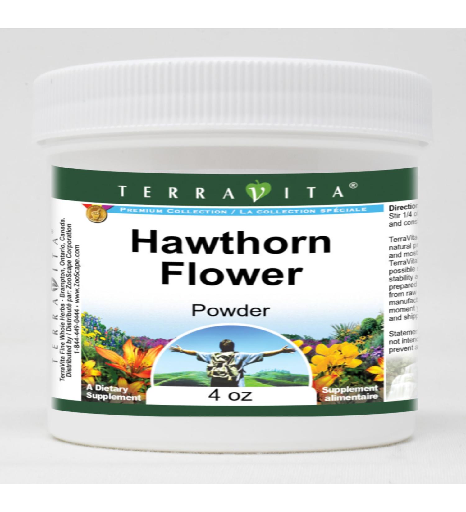 Hawthorn Flower Powder (4 oz ZIN: 511325) - 3 Pack - Buy Online on GoSupps.com