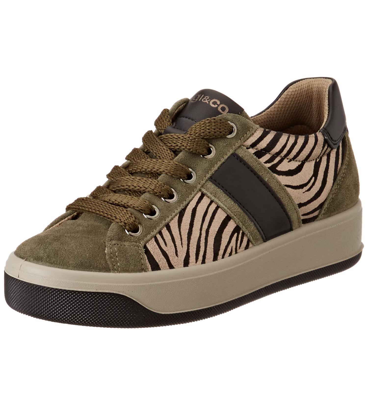 Igi & Co Ladies Ava Sneaker 39 EU - Stylish Forest Green Footwear for Women | International Shipping Available - Buy Online on GoSupps.com