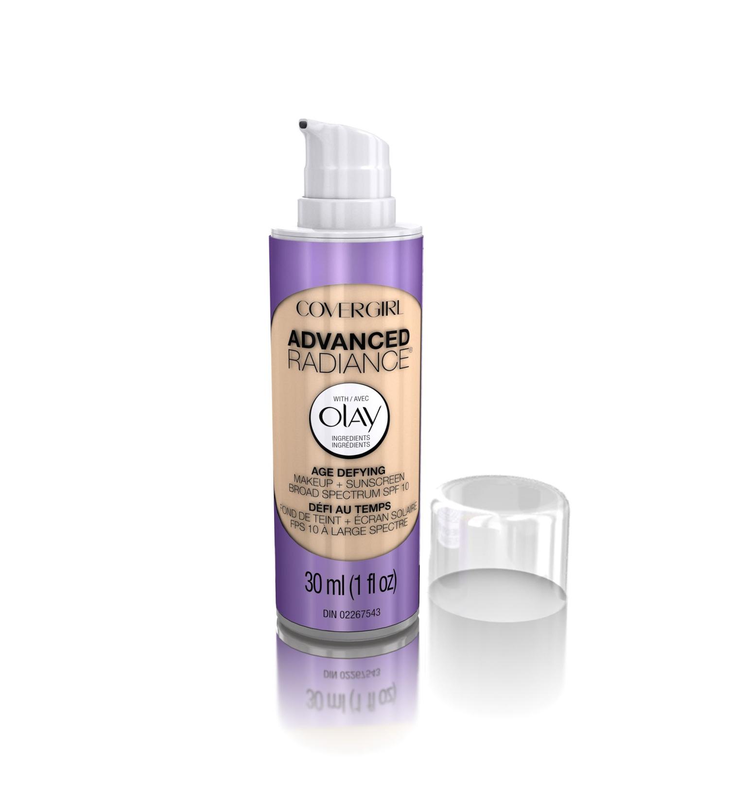 COVERGIRL Advanced Radiance Age Defying Foundation - Medium Light 1oz - Buy Online on GoSupps.com