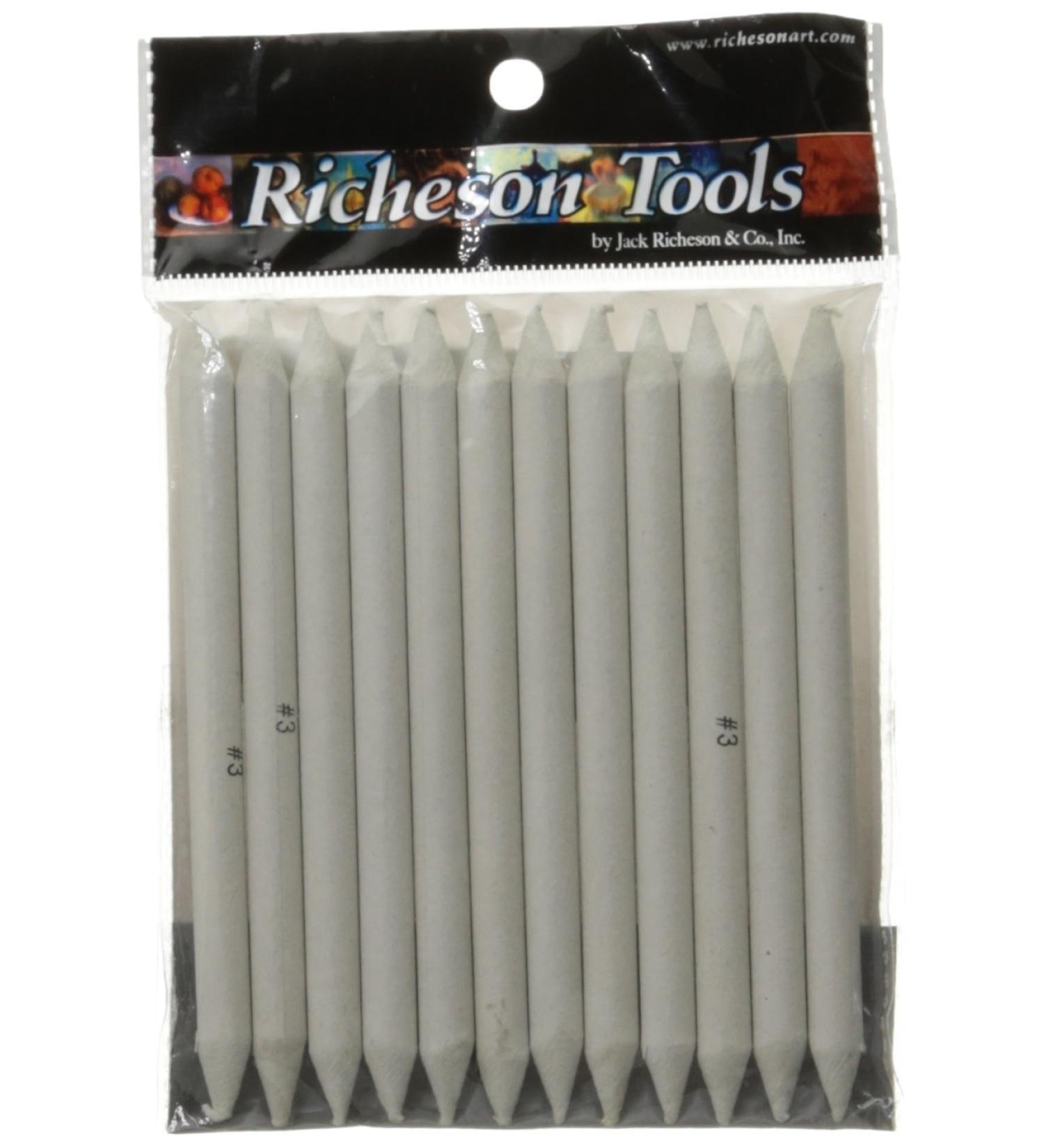 Jack Richeson 12-Piece Stomp Blender Set, Size 3