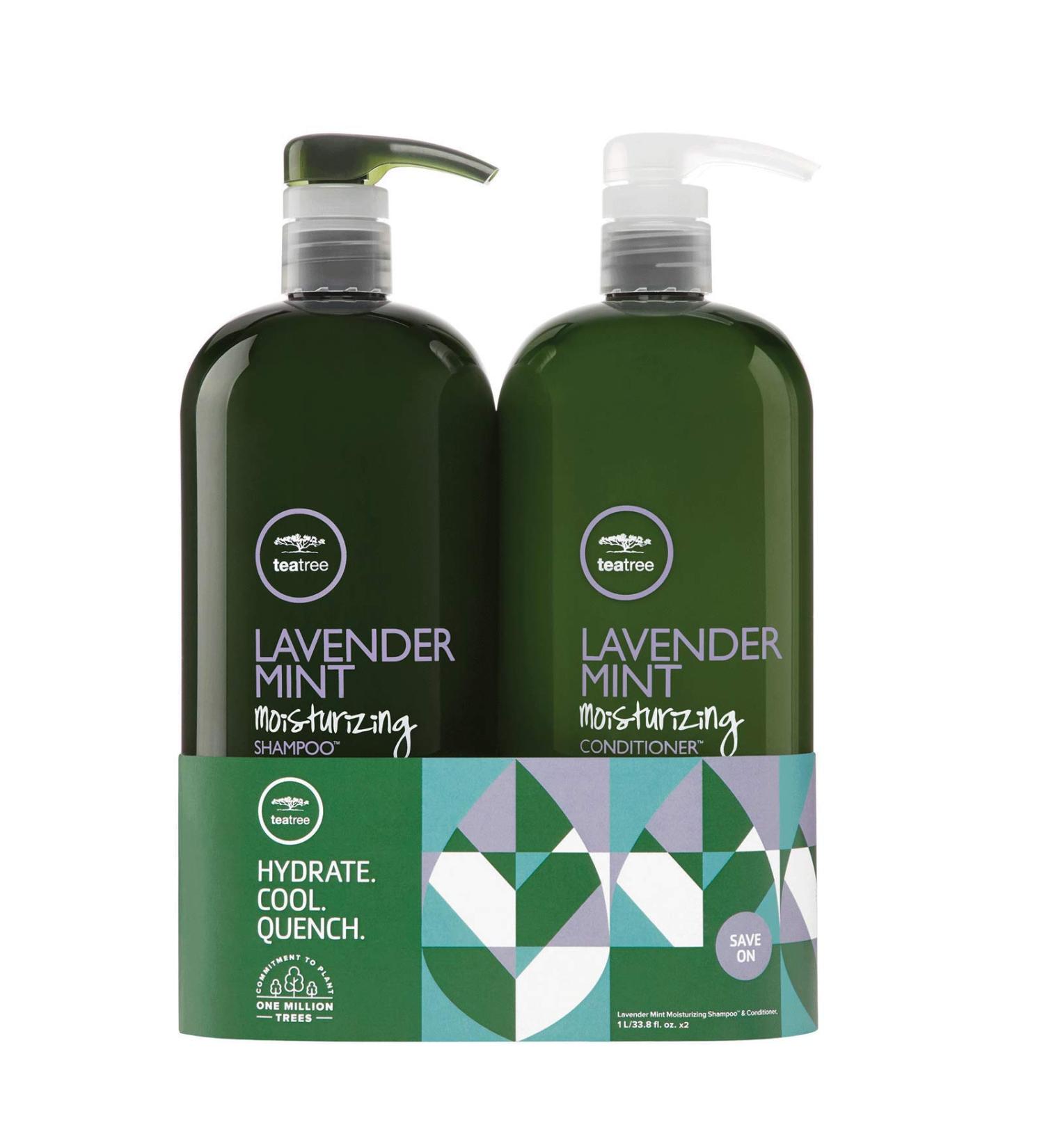Tea Tree Lavender Mint Shampoo and Conditioner Duo Set 33.8 Fl Oz (Pack of 1)