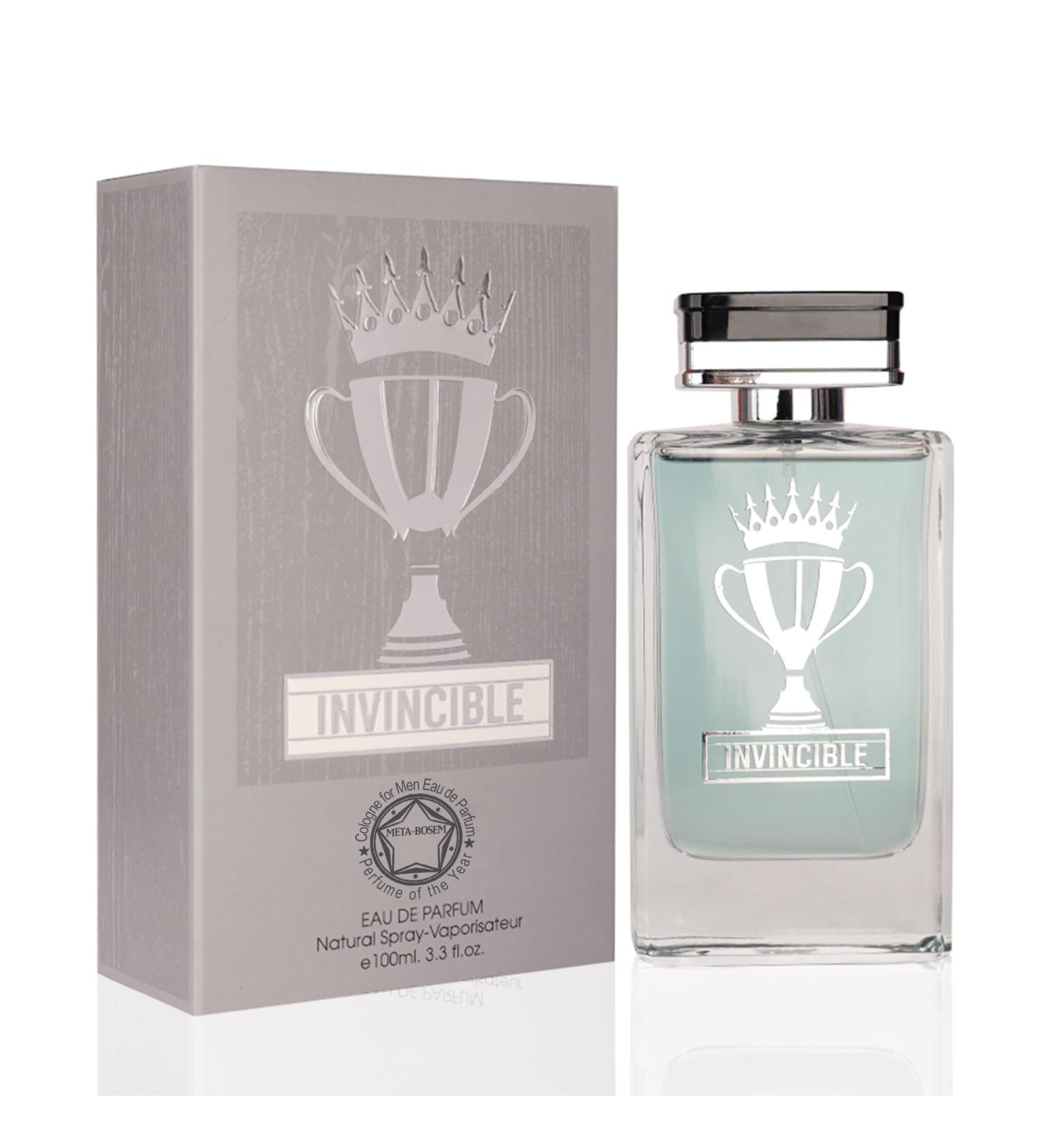 META-BOSEM Invicinble Fragrance for Men | Long Lasting Masculine Woody-Aquatic Scent Eau de Parfum Natural Spray - Great Holiday Gift 3.4 Fl Oz/100 Ml - Buy Online on GoSupps.com