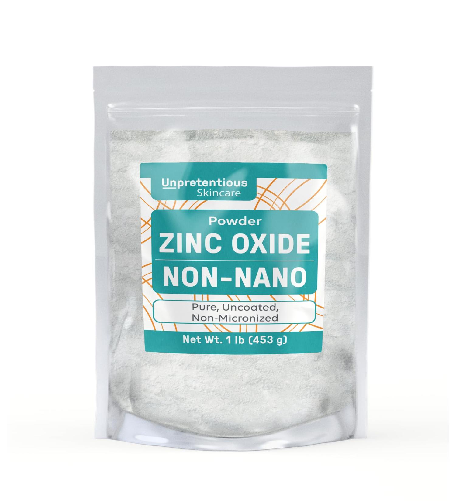 Buy Unpretentious Non-Nano Zinc Oxide - Pure & Uncoated in 16oz Resealable Bag | Fast International Shipping - Buy Online on GoSupps.com