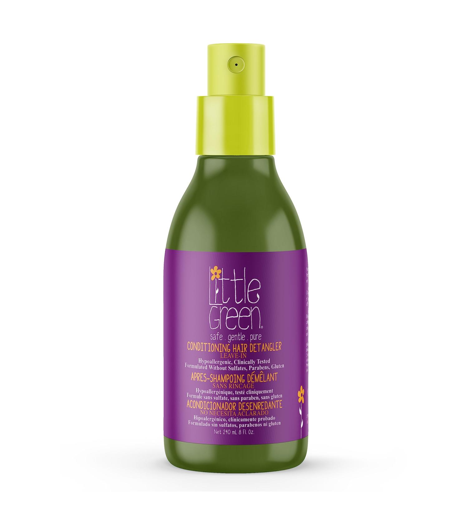 Little Green Kids Conditioning Hair Detangler - Gentle Effective Detangler for Tangles & Knots | Worldwide Shipping - Buy Online on GoSupps.com