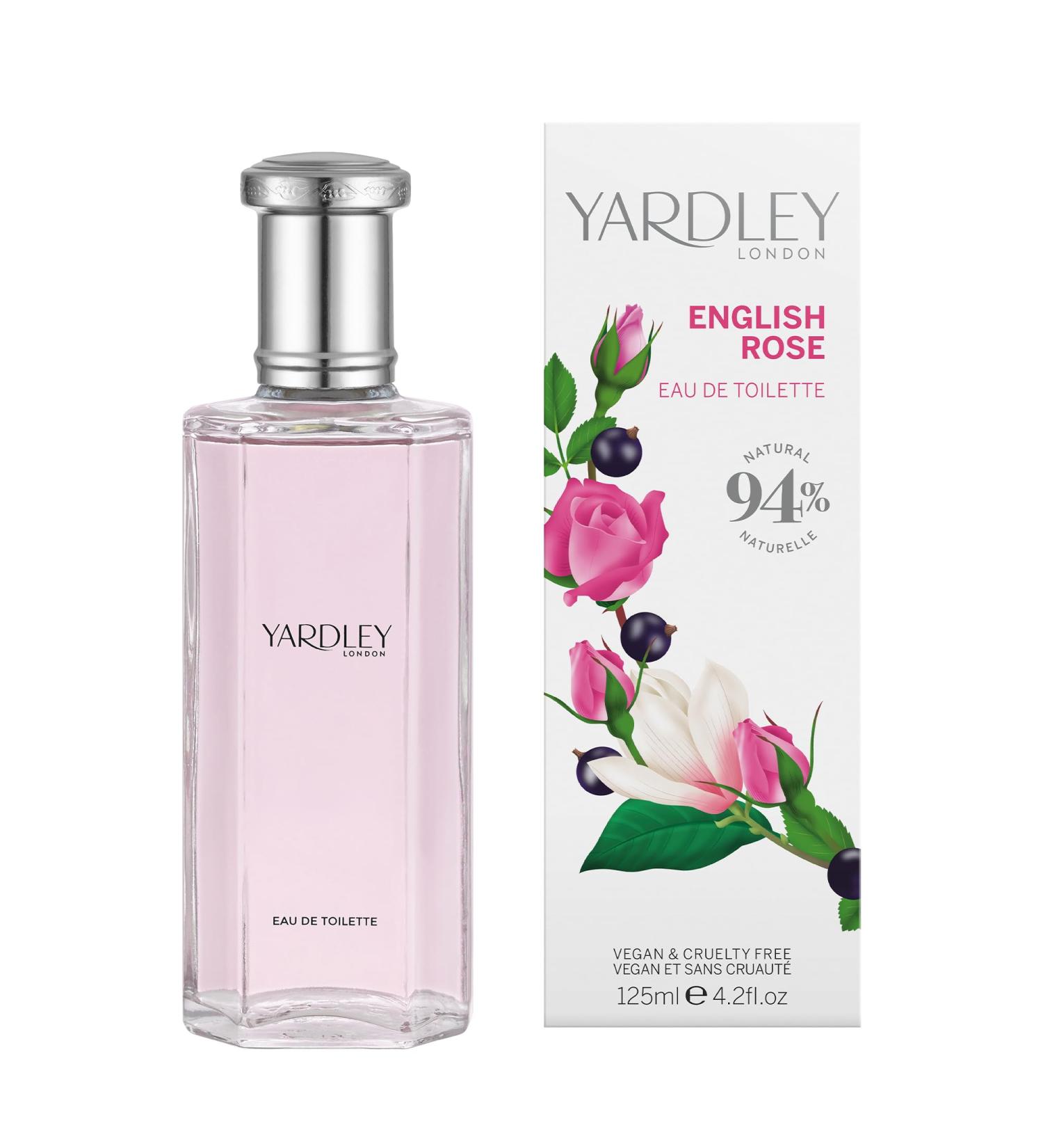 Yardley Of London English Rose Eau de Toilette Spray for Women 4.2 Ounce 4.2 Fl Oz (Pack of 1) - Buy Online on GoSupps.com