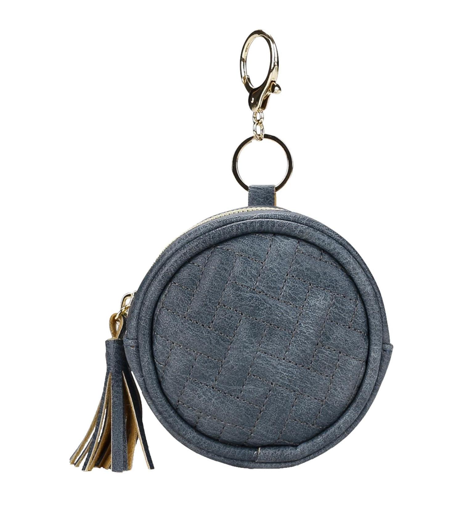 Tylyworth PU Leather Pacifier Bag | Diaper Bag Holder for Boys & Girls | Dark Blue | Holds 2 Pacifiers - 3.9 Diameter - Buy Online on GoSupps.com