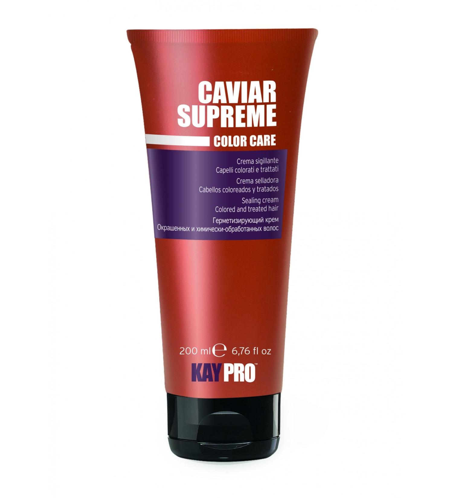 Kaypro Caviar Supreme Sealant Cream for Colored Hair 200 ml